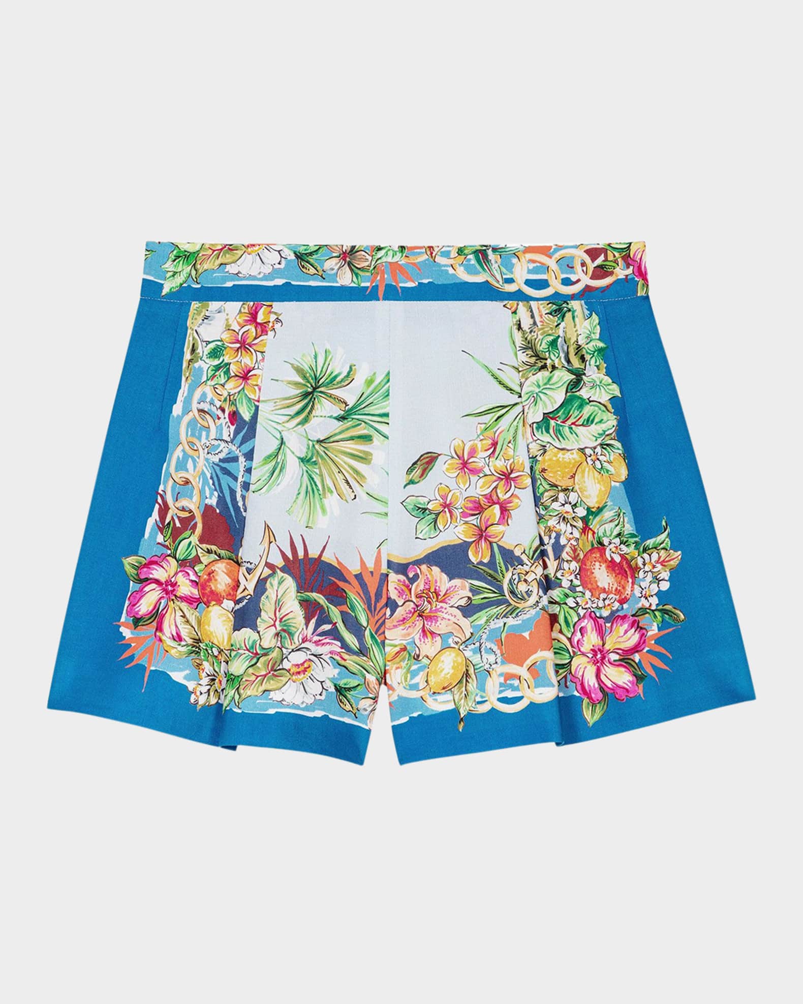 Ianzibi Pleated Shorts 0