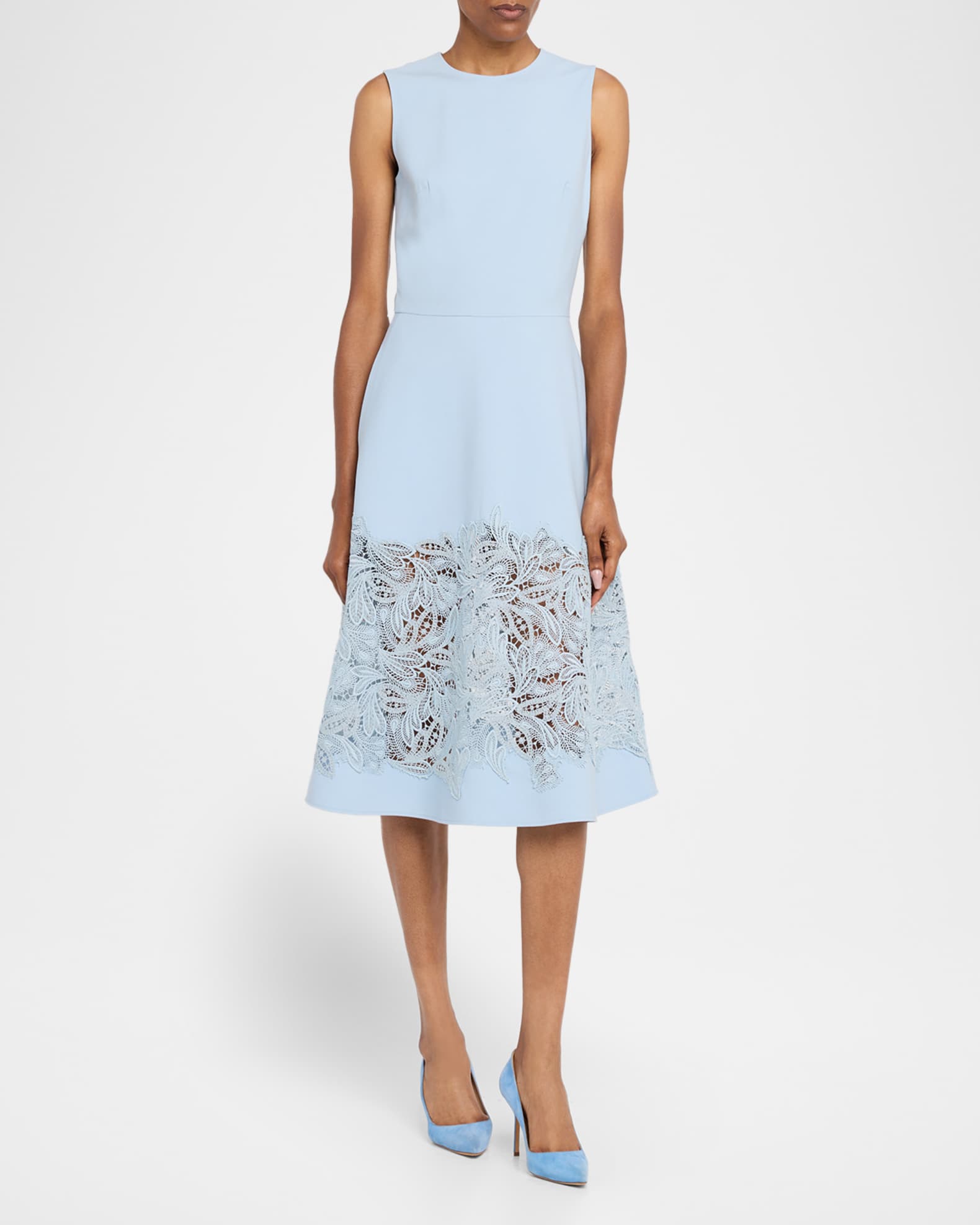 Lace Guipure Wool Day Dress 1