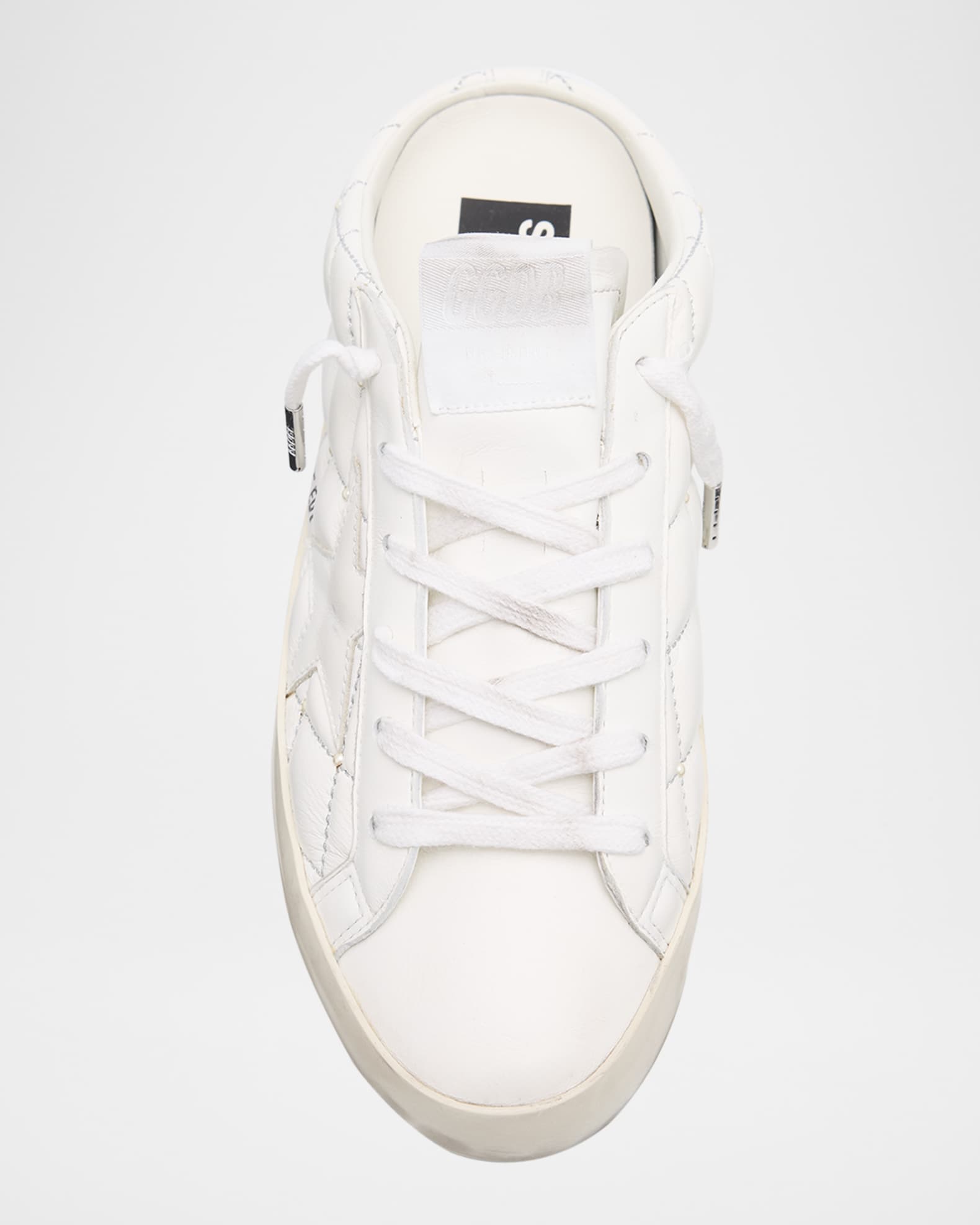 サンダル・ミュール Golden  'Superstar' sabots Golden Goose Superstar Sabot Pearly Quilted Leather Mule