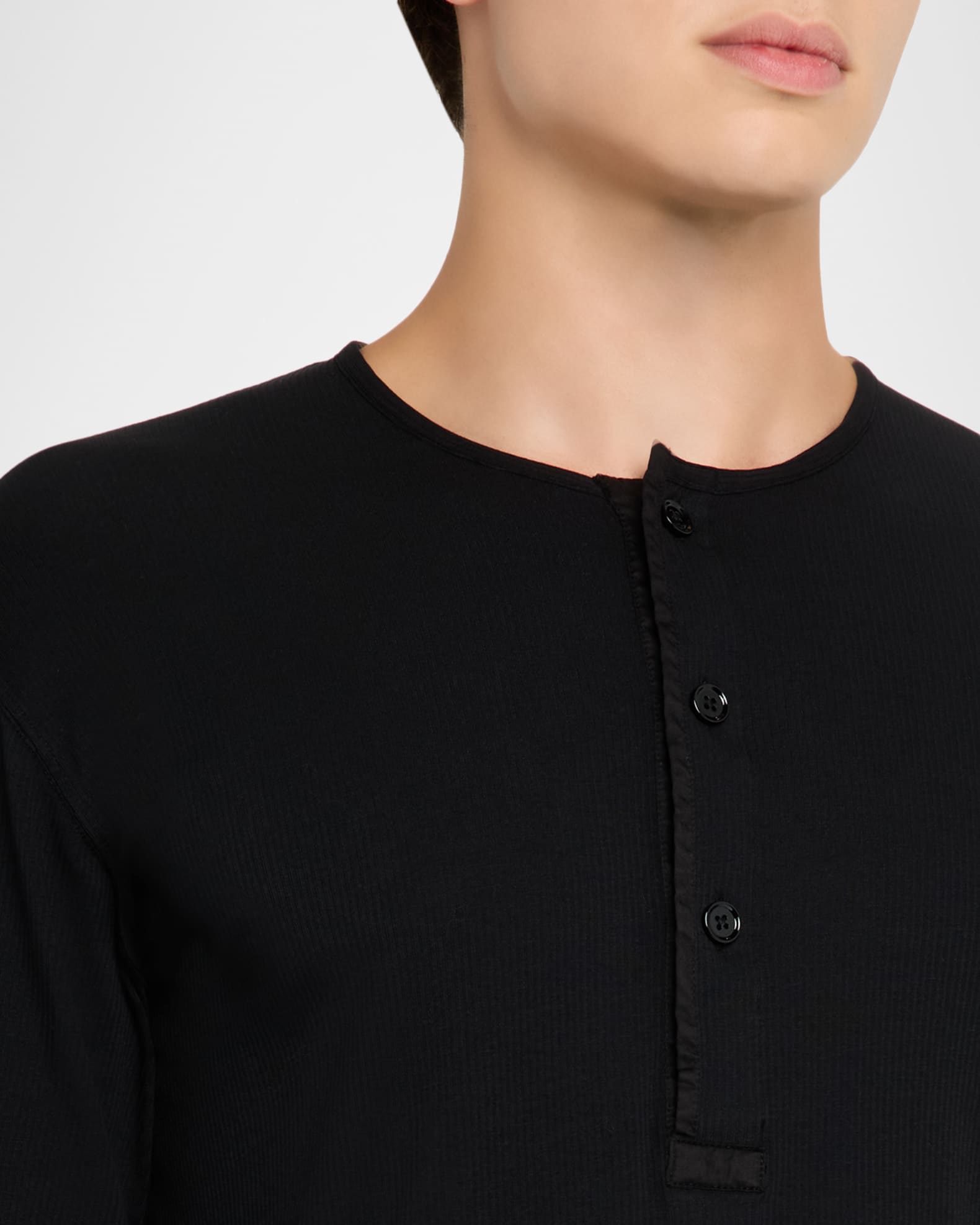 【関税＆送料込み】Tom Ford Henley T-Shirt Clothing Tom Ford Jersey Henley shirt TOM FORD