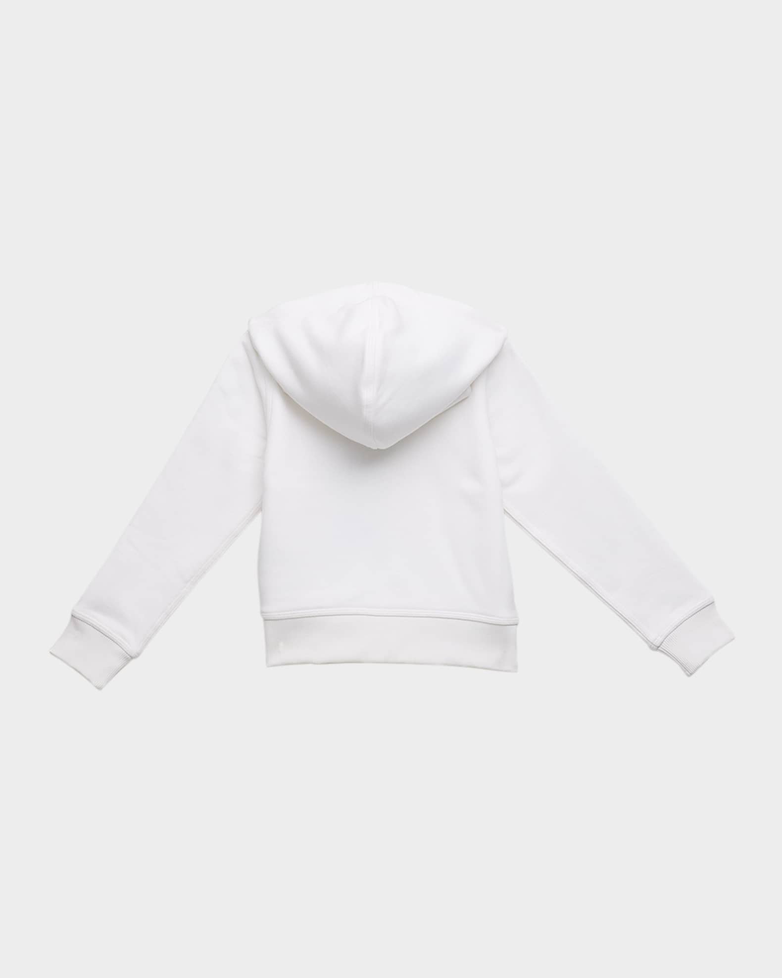Girl's Elin Check Tape Zipped Hoodie, Size 3-14 1