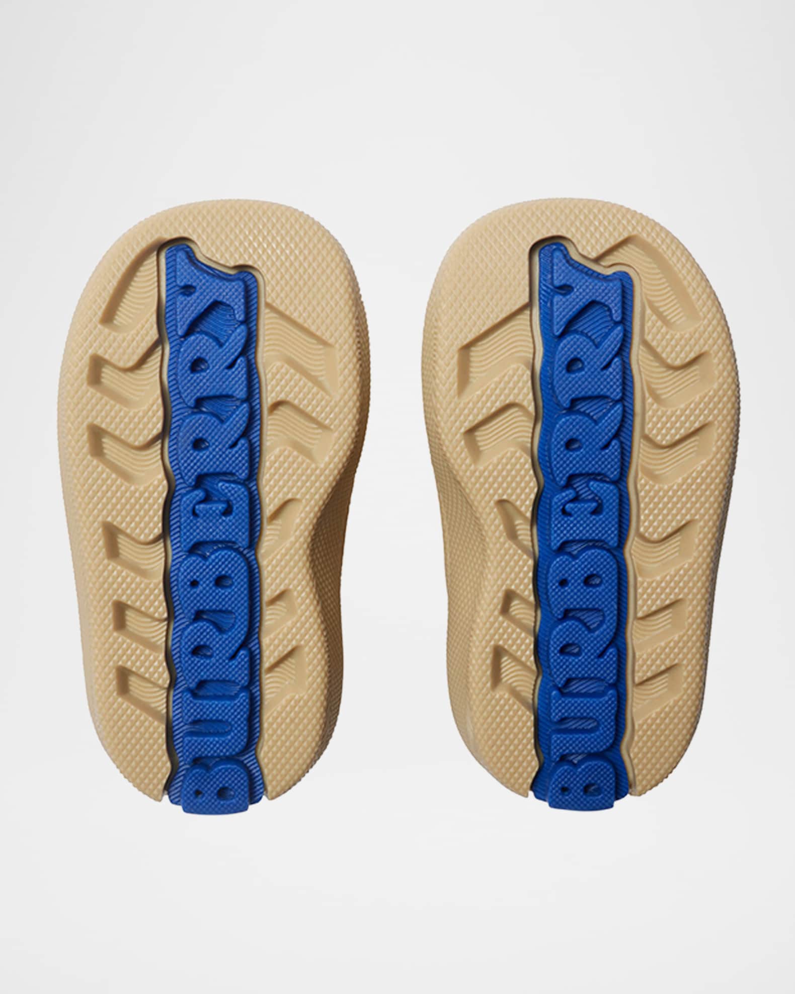 Burberry Kid's Cambridge Check Cotton Sneakers, Toddlers/Kids