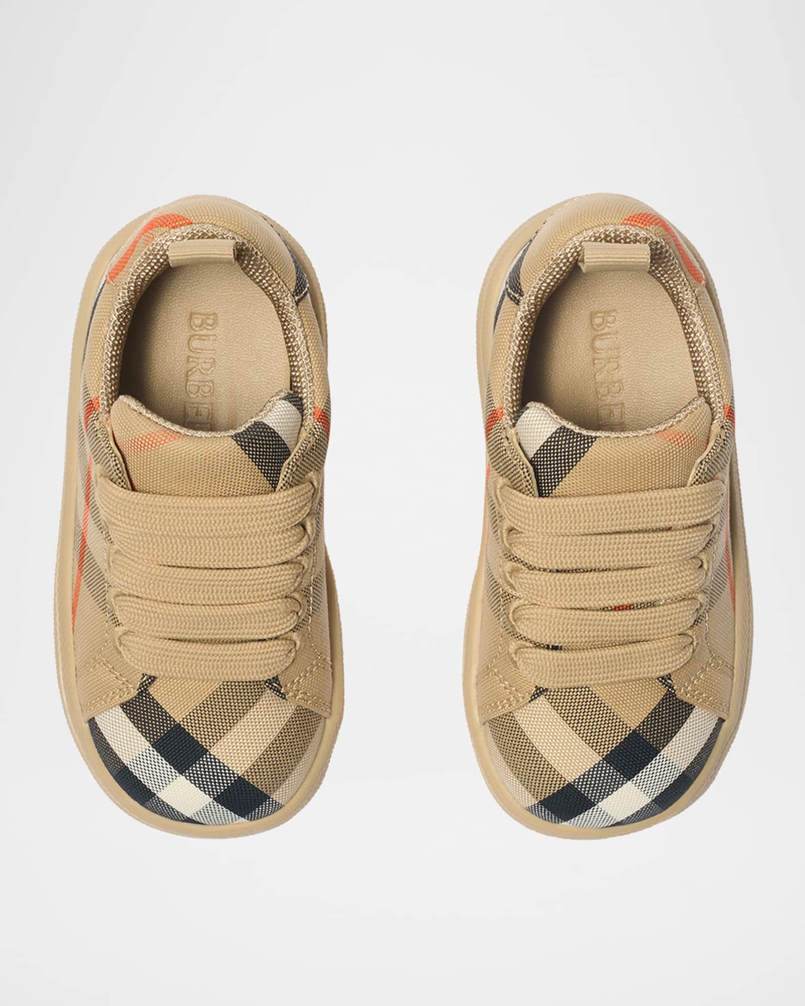 Kid's Cambridge Check Cotton Sneakers, Baby/Toddler 1