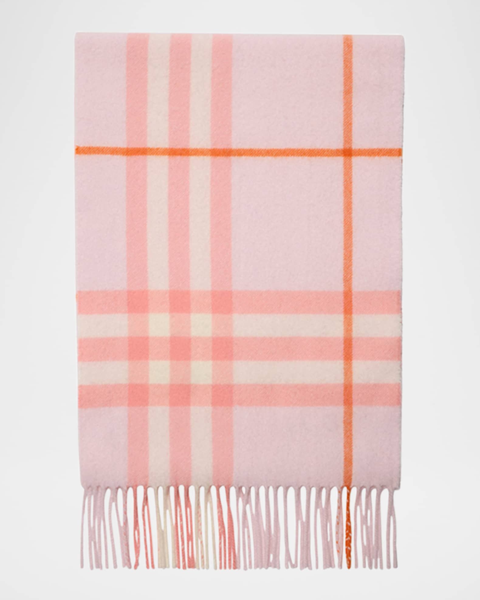 Giant Check Cashmere Scarf 0