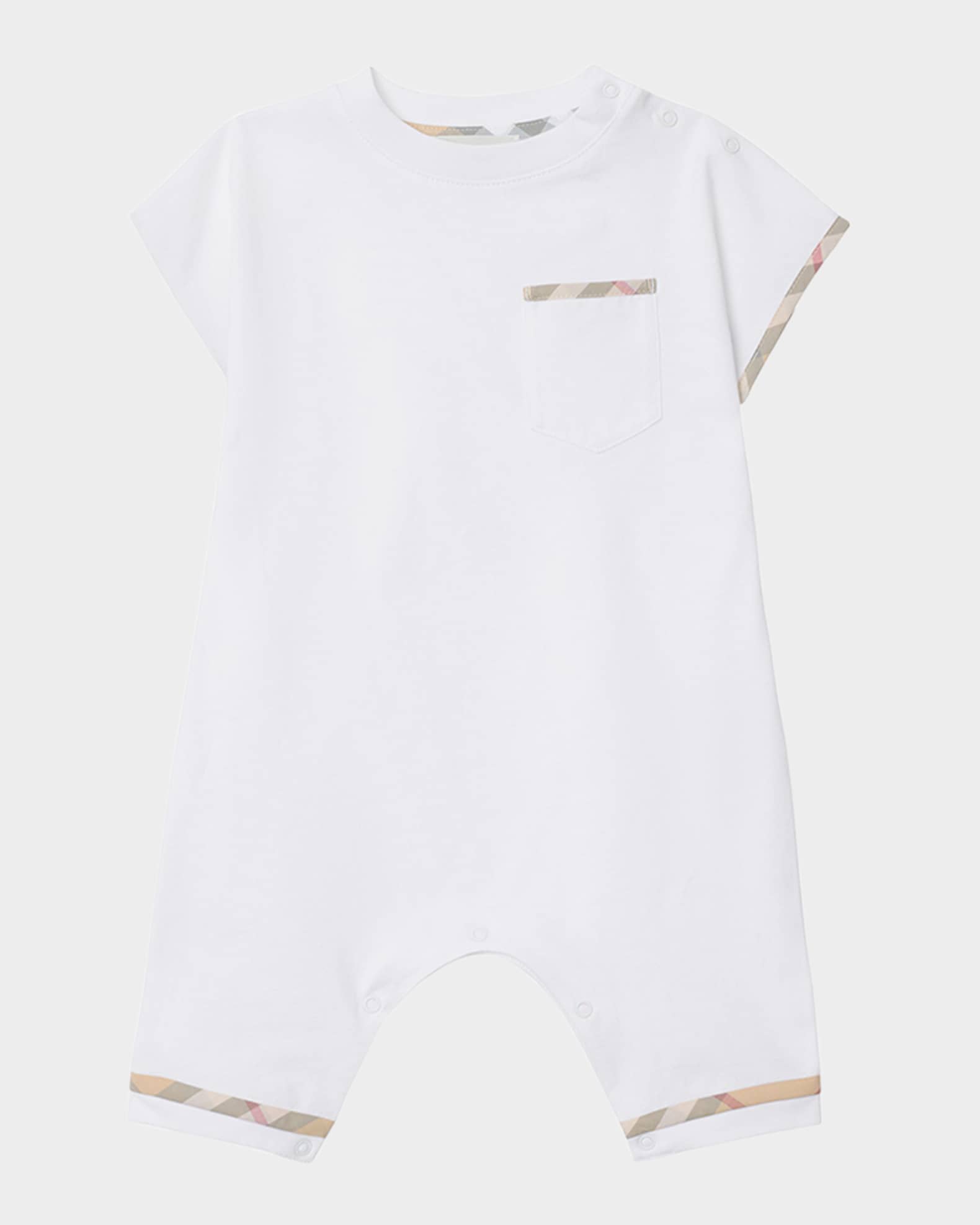 Boy's Jensen Cotton Jersey Playsuit, Size Newborn-18M 0
