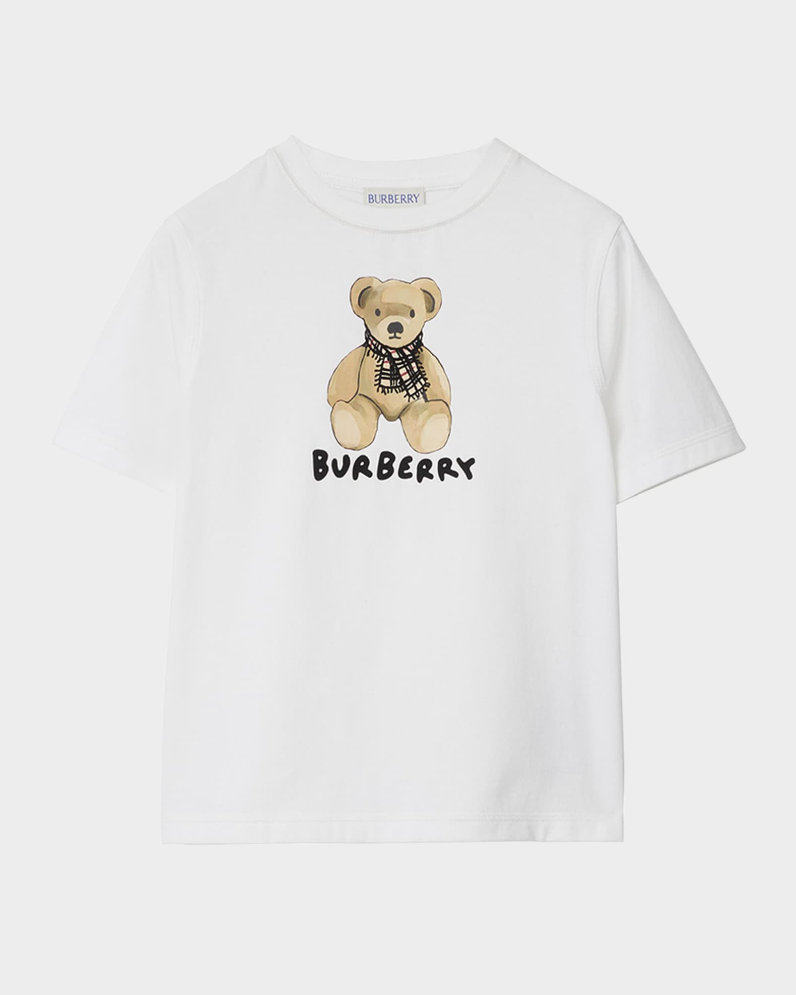 Burberry Boy's Cedar Thomas Bear Graphic-Print T-Shirt, Size 4-14