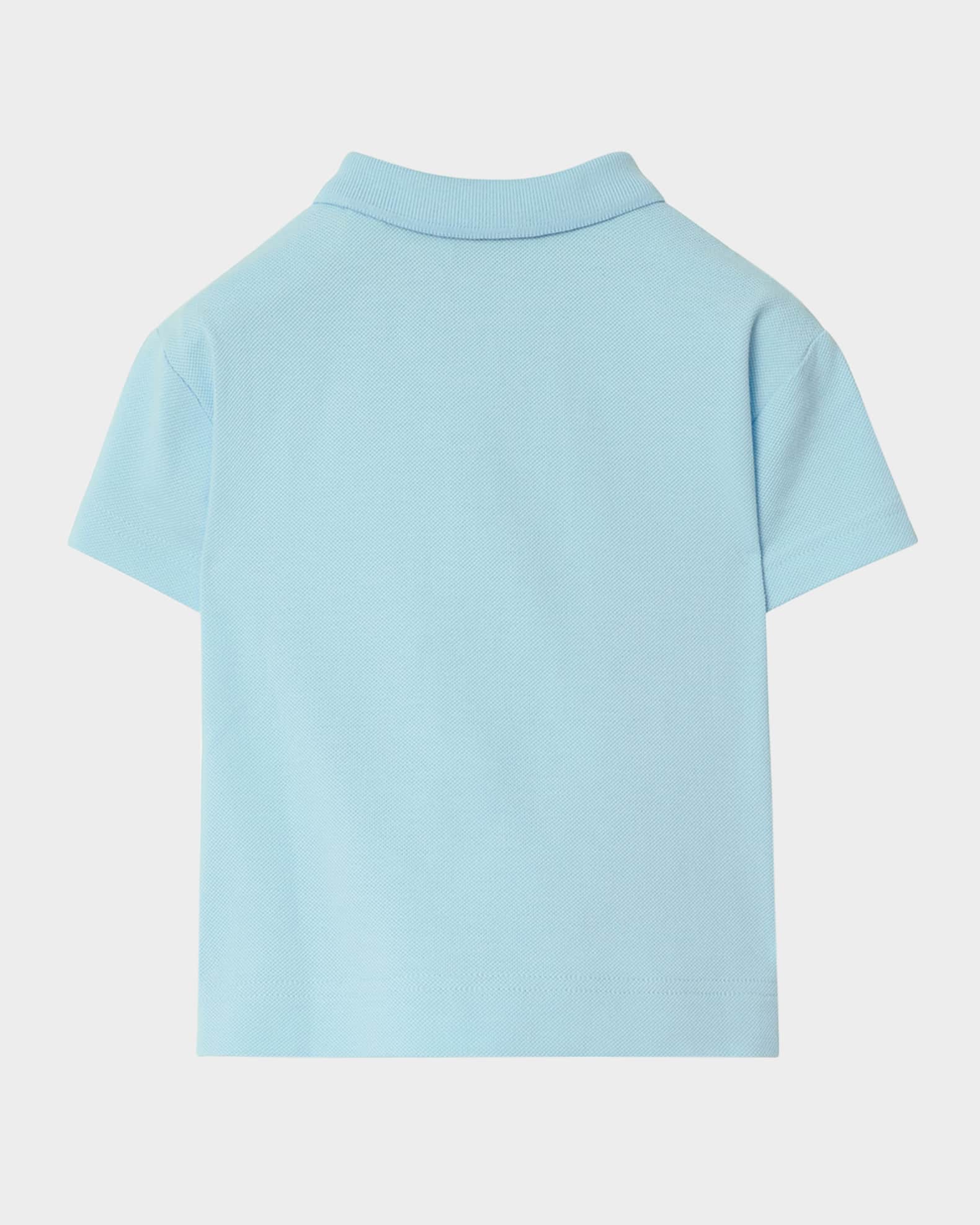 Boy's Johane Bear Check Short-Sleeve Polo Shirt, Size 6M-2 1