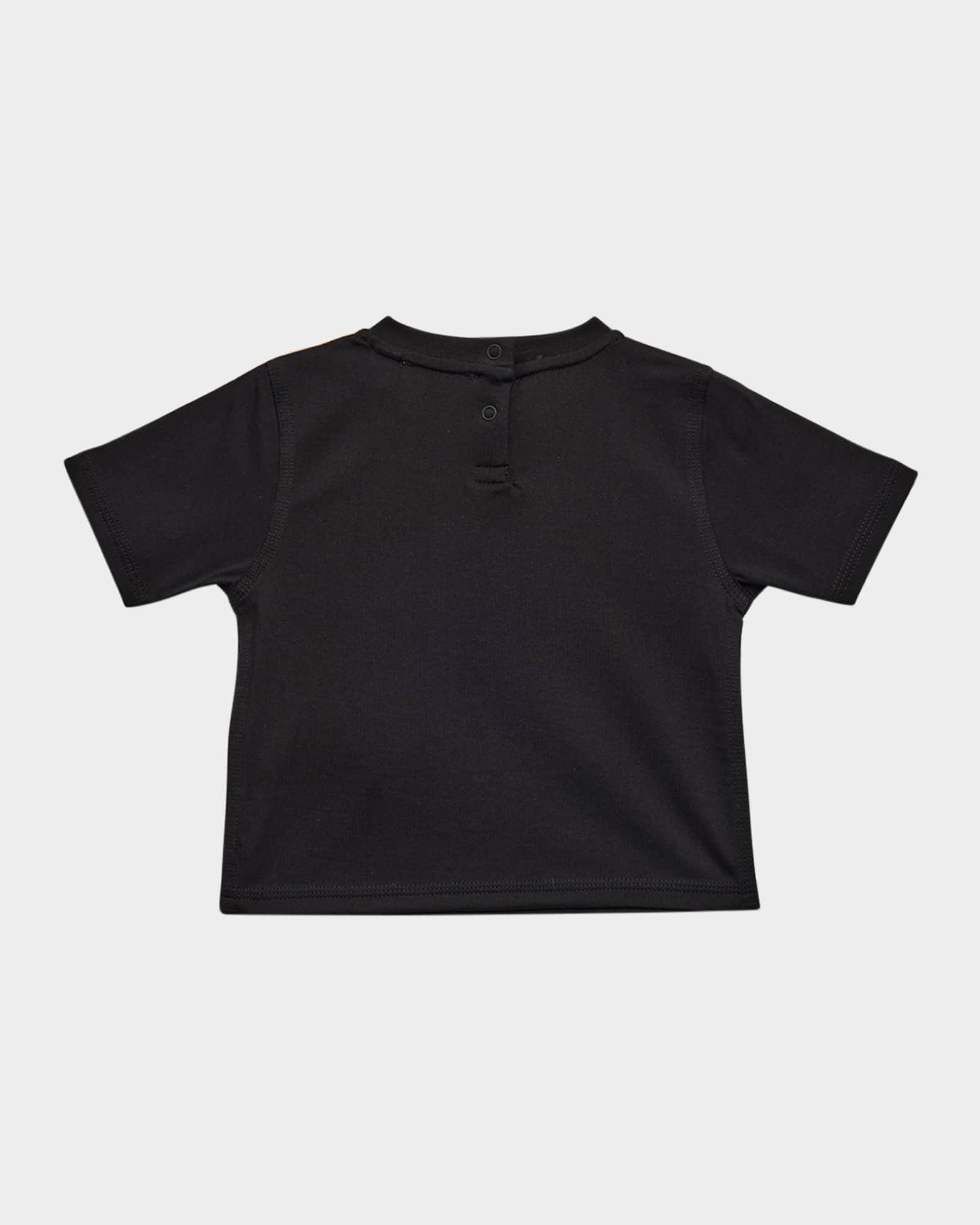 Tシャツ・カットソー Burberry Check Tape T-shirt Burberry Men's Check Shoulder-Tape T-Shirt | Neiman Marcus