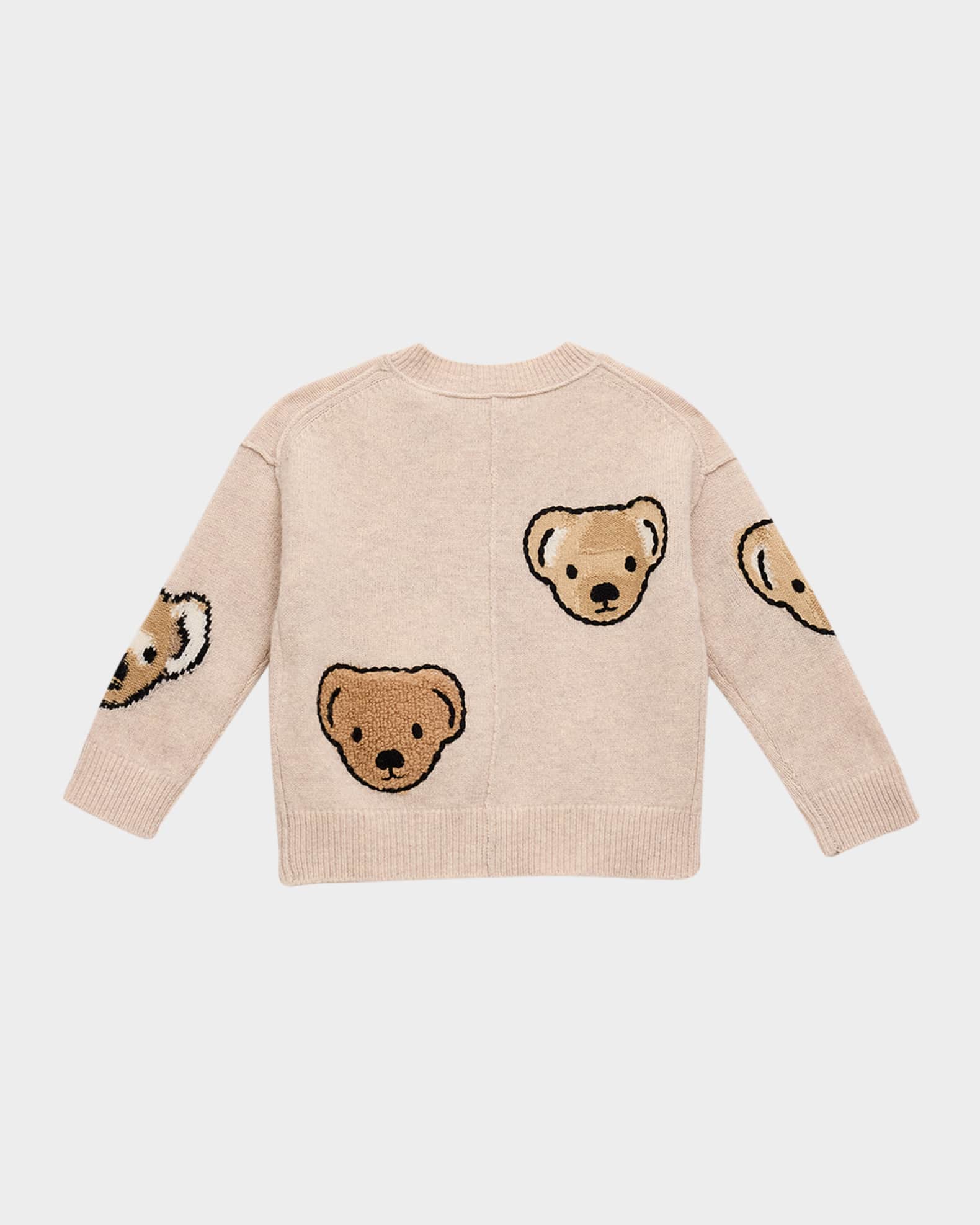 Girl's Thomas Bear Cardigan Sweater, Size 6M-2 1