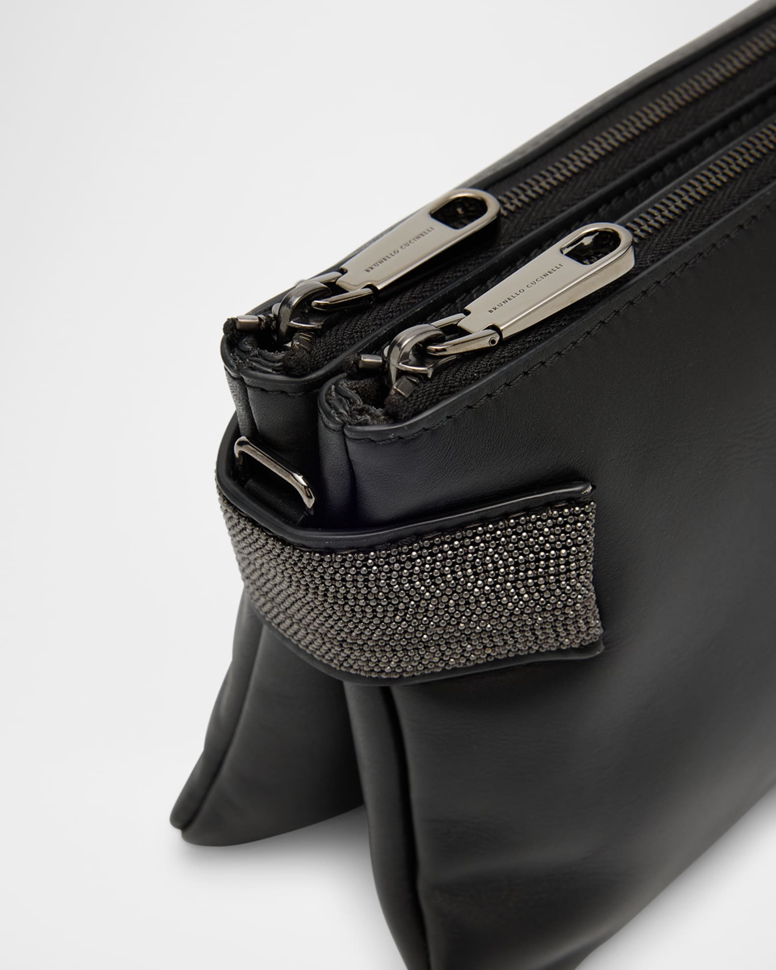 Brunello Cucinelli Essence Mini Leather Shoulder Bag | Neiman Marcus