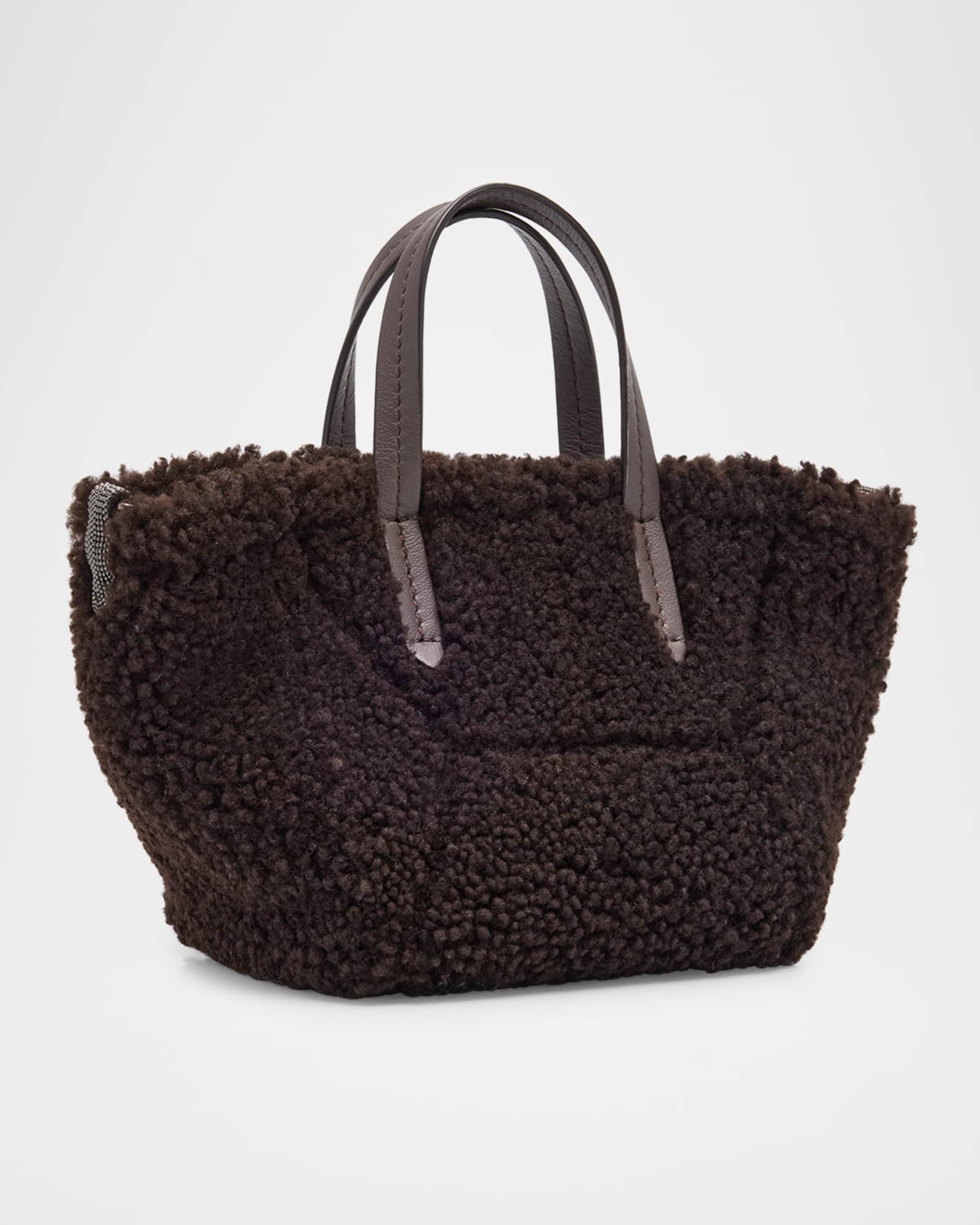 【関税&送料込】Brunello Cucinelli Bc Duo Mini Tote Bag In L Brunello Cucinelli BC Duo Monili Mini Bag | Sendegaro CA