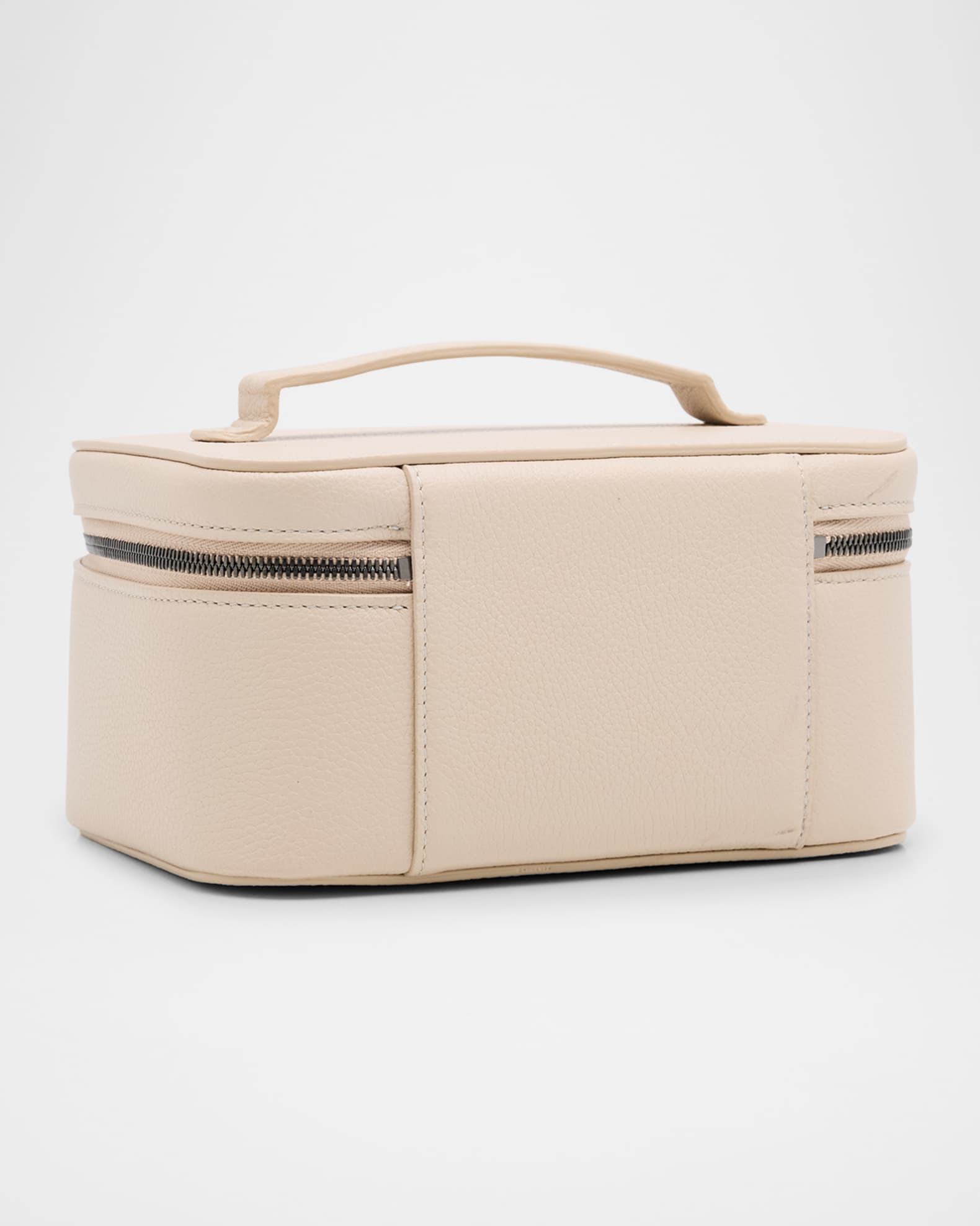 Small Grain Leather Vanity Case 1