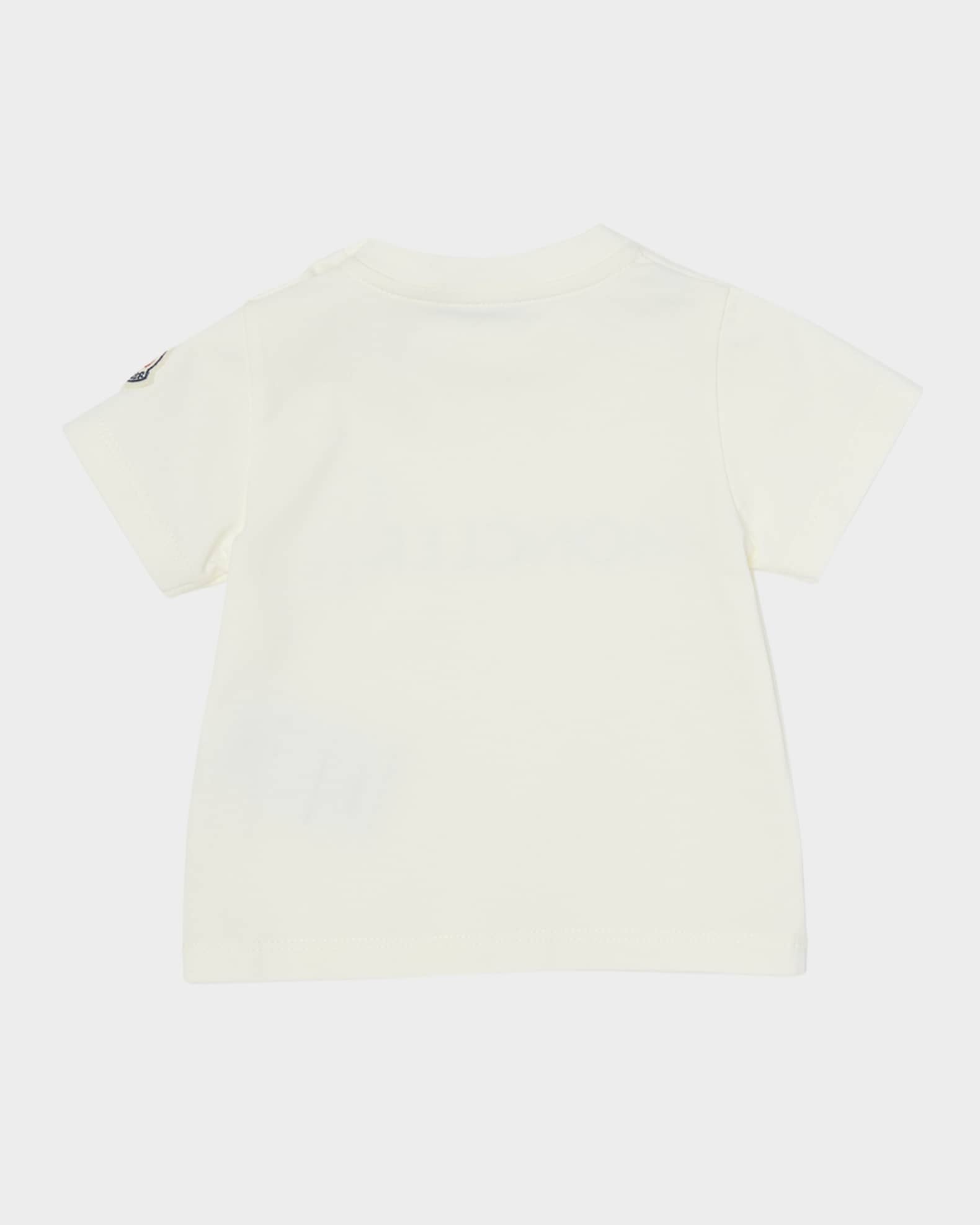 Moncler Boy's MonDuck Logo-Print Short-Sleeve T-Shirt, Size 3M-3