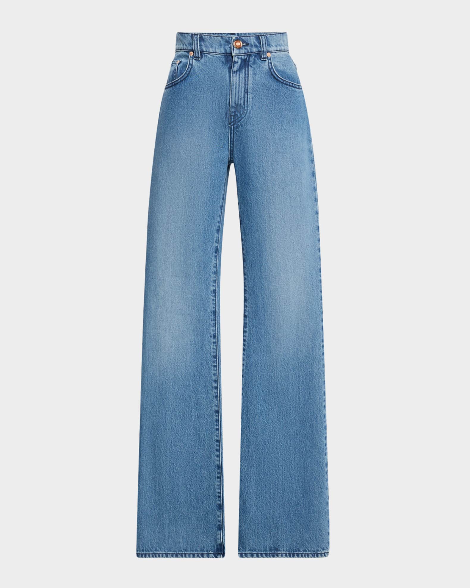 Willa High-Rise Bootcut-Leg Jeans 0