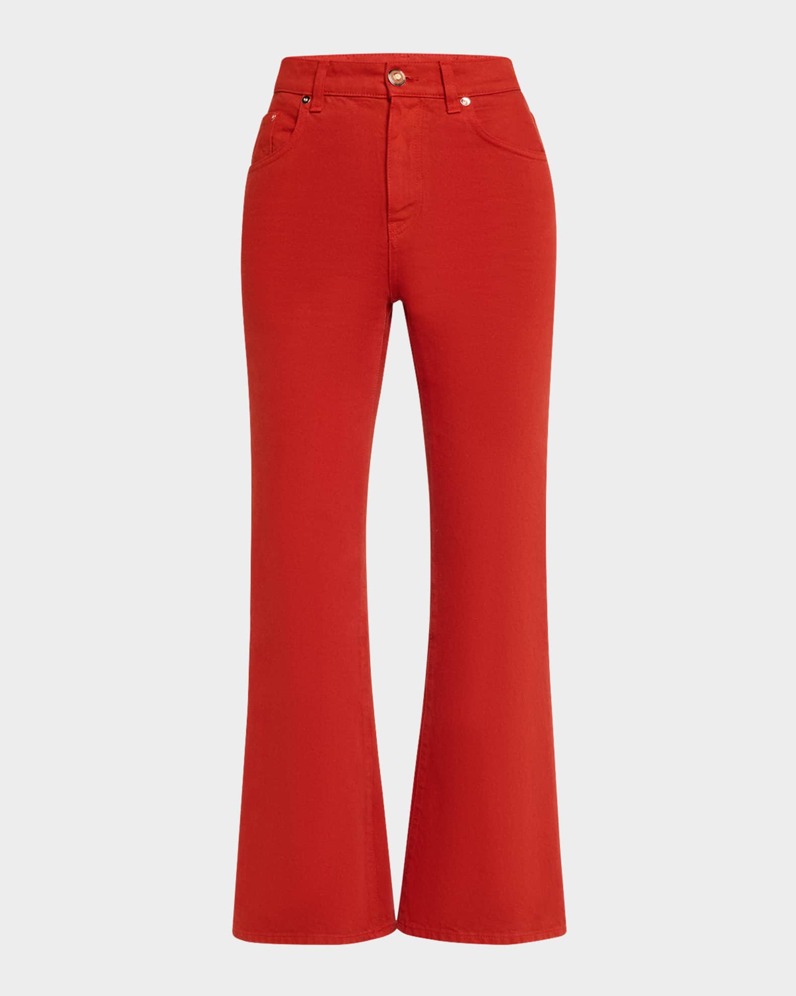 Ezra Bootcut Ankle Jeans 0