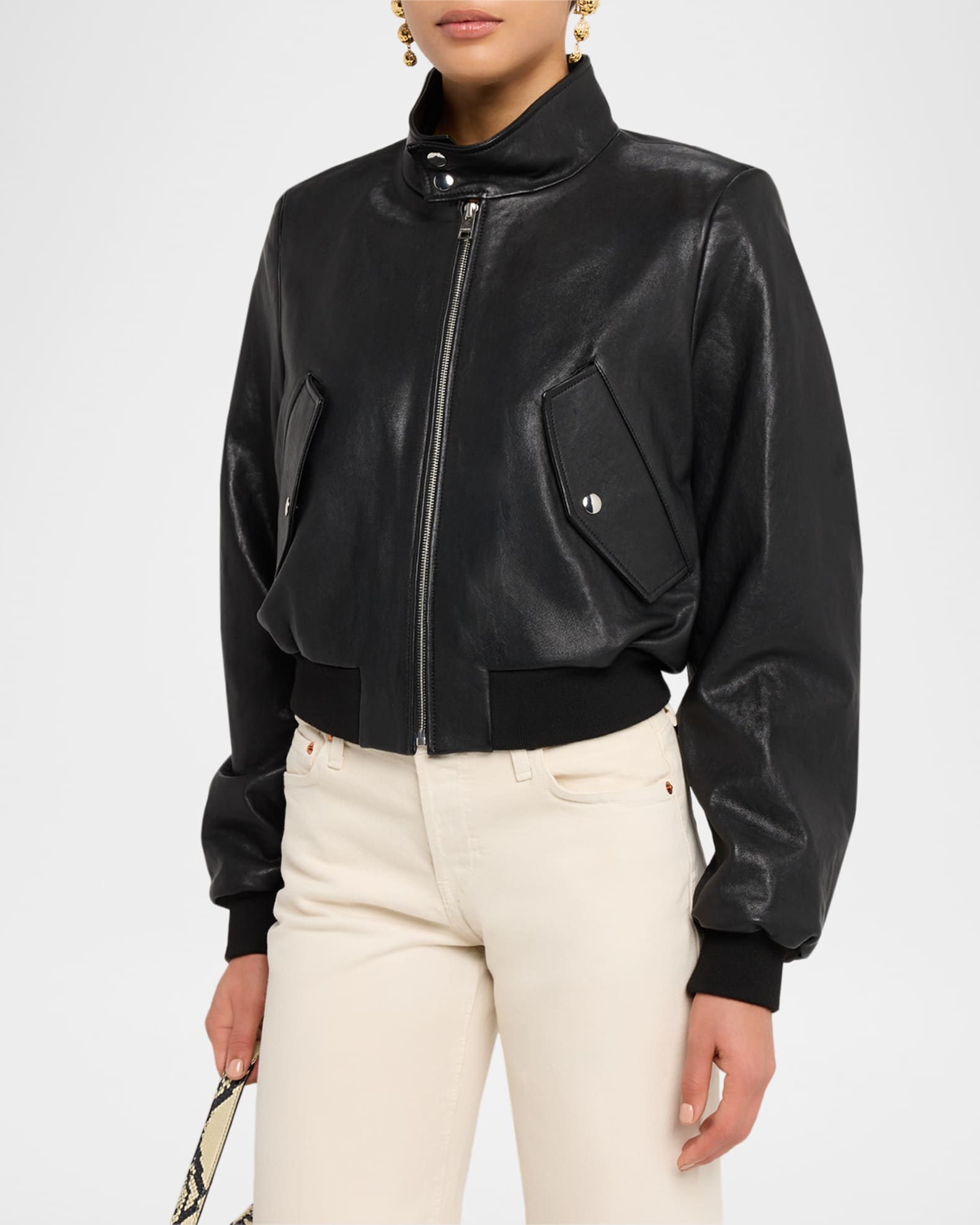 a*u様 FTC / LEATHER HARRINGTON JACKET a*u様 FTC / LEATHER HARRINGTON JACKET Mens Real Leather