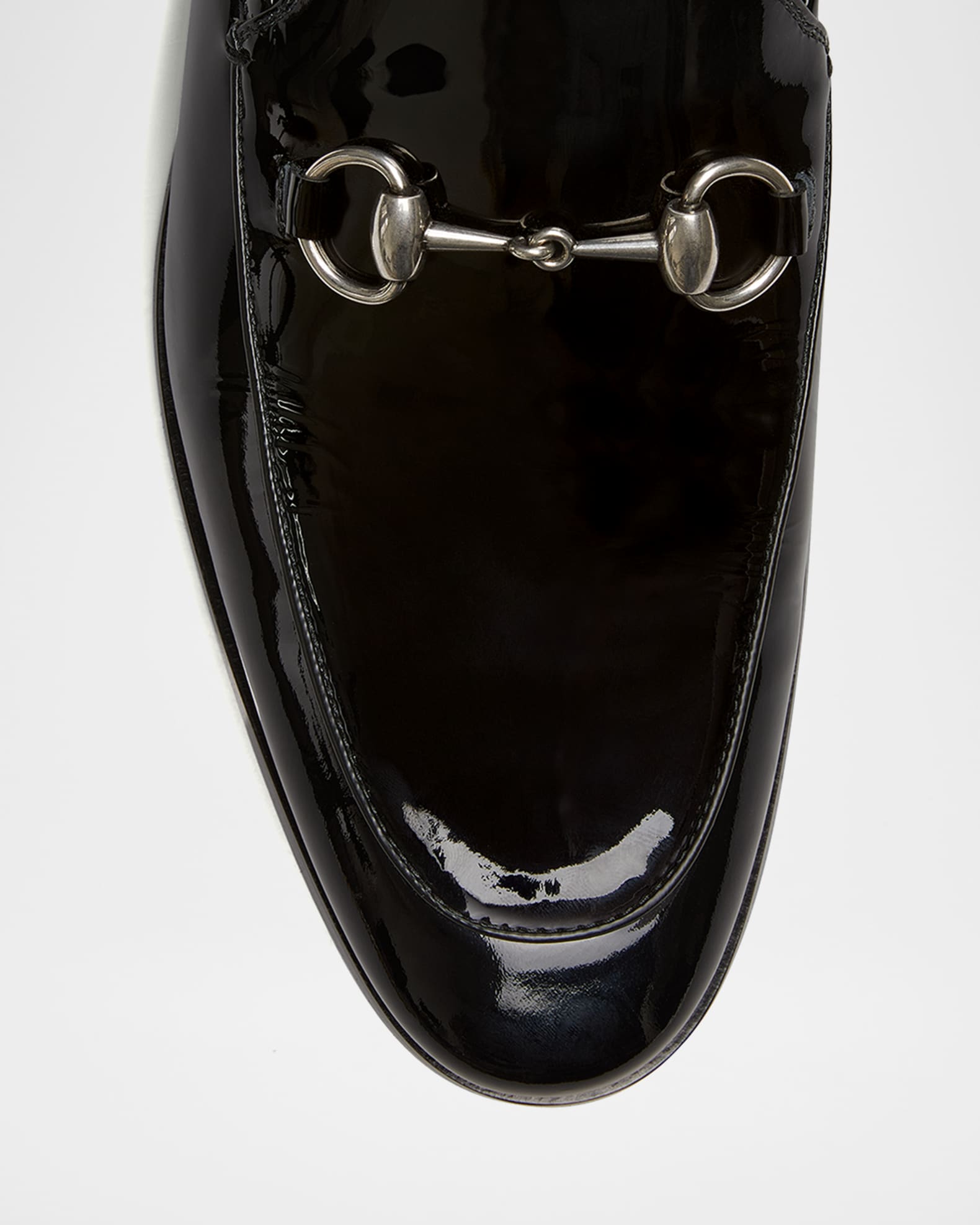 Gucci Men's Next Patent Leather Bit Loafers | Neiman Marcus
