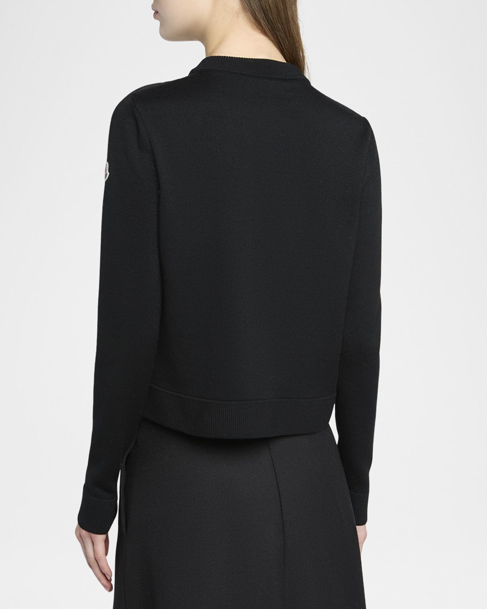 Moncler Padded Wool Zip-Up Cardigan | Neiman Marcus