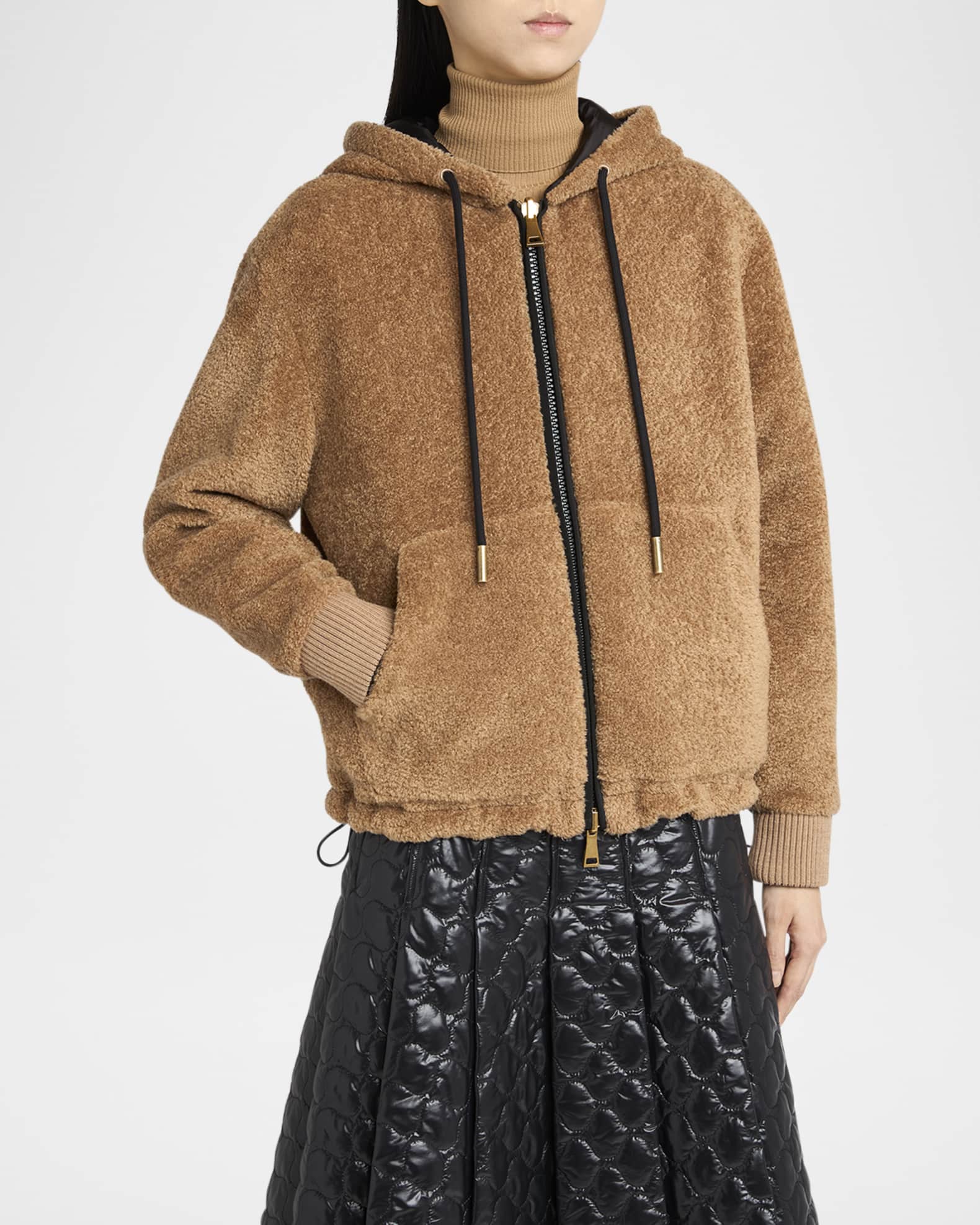 Moncler Reversible Zip-Up Cardigan | Neiman Marcus