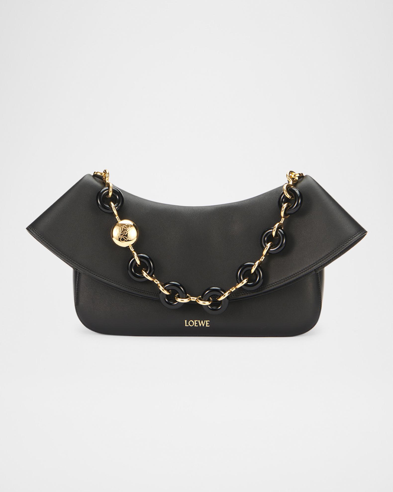 LOEWE Ola Medium Shoulder Bag in Calfskin Leather | Neiman Marcus