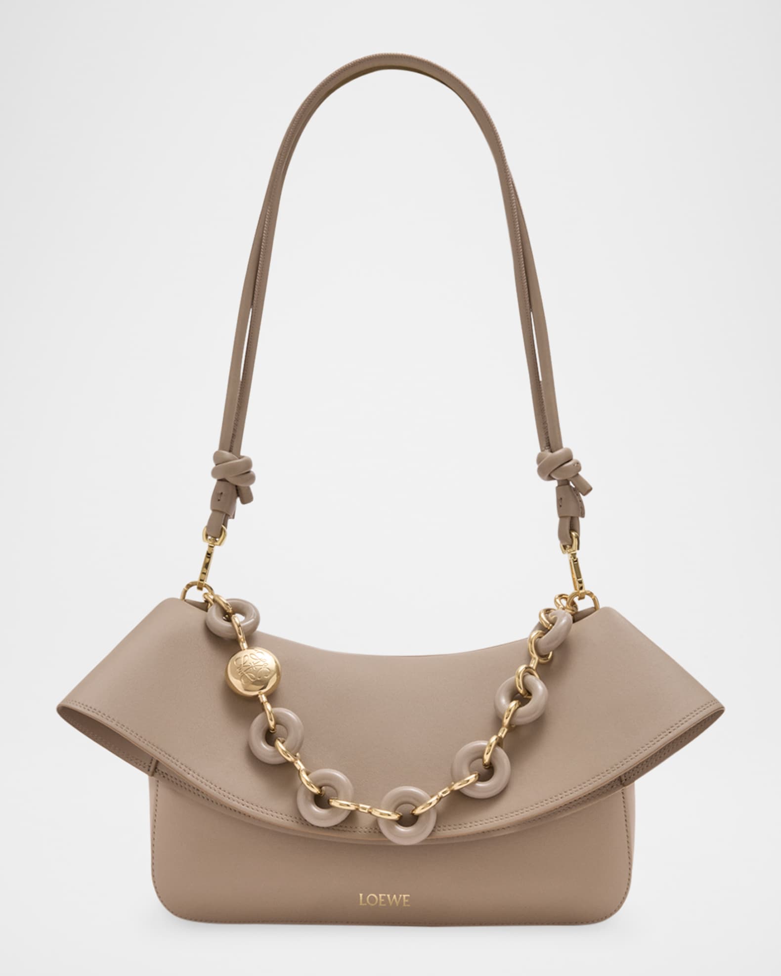 LOEWE Medium Ola Chain Leather Shoulder Bag | Saks Fifth Avenue