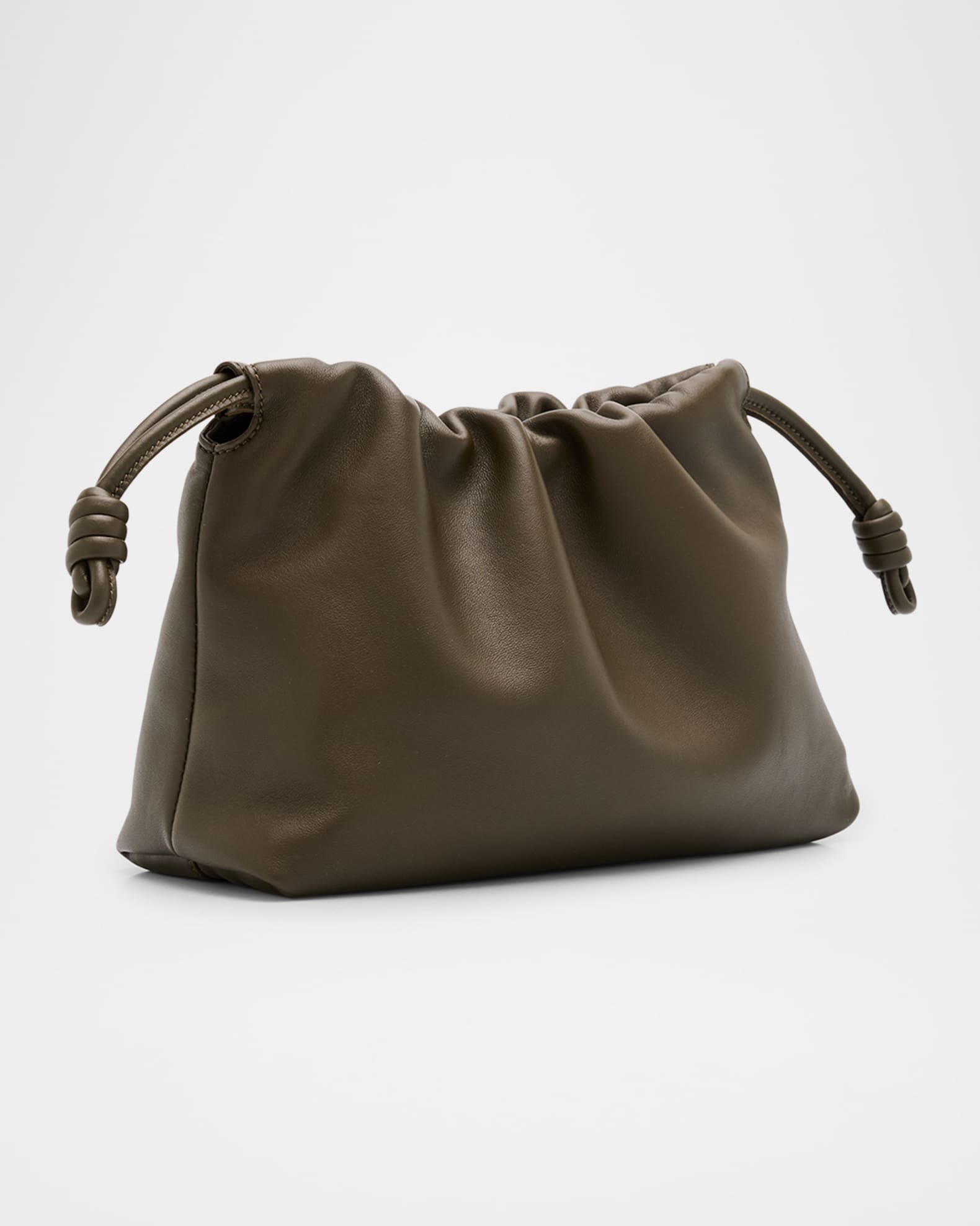 ショルダーバッグ・ポシェット Loewe Khaki Nappa Leather Large Flamenco Shoulder Bag Loewe Flamenco Shoulder bag 405697 | Collector Square