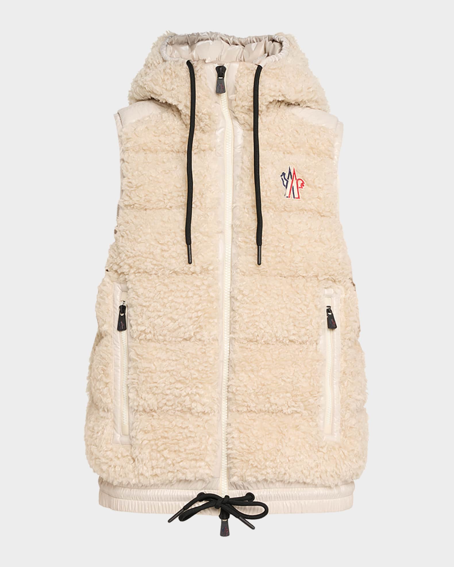 Moncler Grenoble Teddy Padded Vest | Neiman Marcus