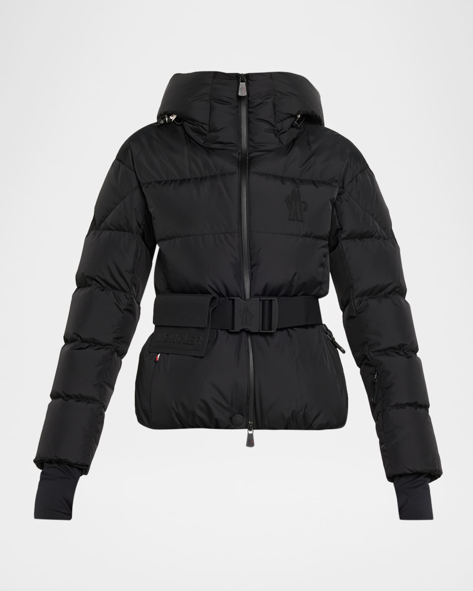 Moncler Grenoble Bouquetin Hooded Down Ski Jacket | Neiman Marcus
