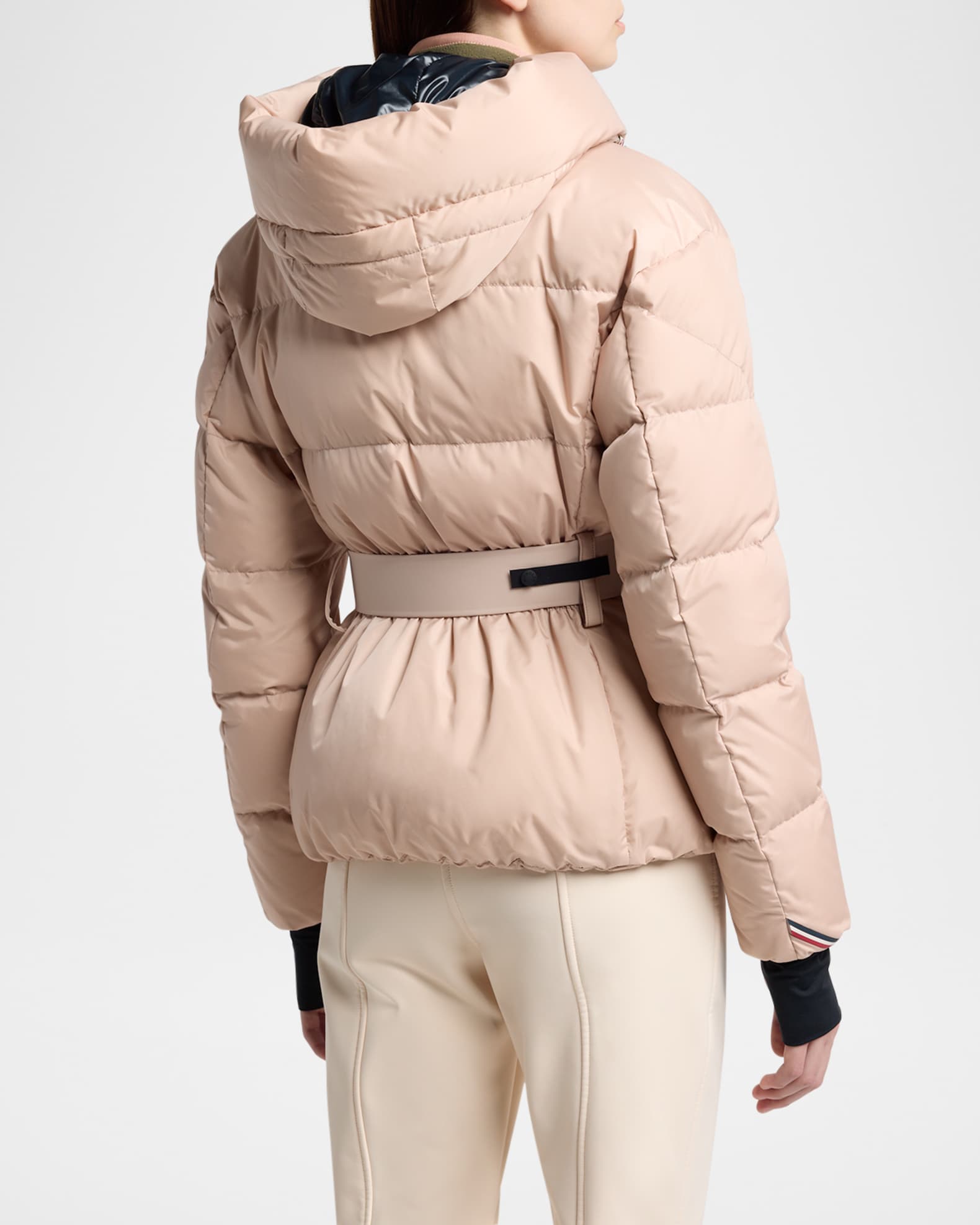 MONCLER ドルマンスリーブ マウンテンパーカー ベージュ 00 ポンチョ MONCLER MAGLIA APERTA CON ZIP 8G0003789A1K Women's Hooded