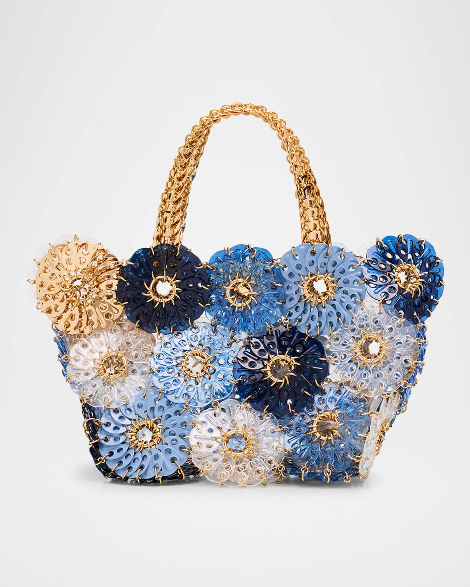 Sac a Main Metal Flowers Top-Handle Bag 0