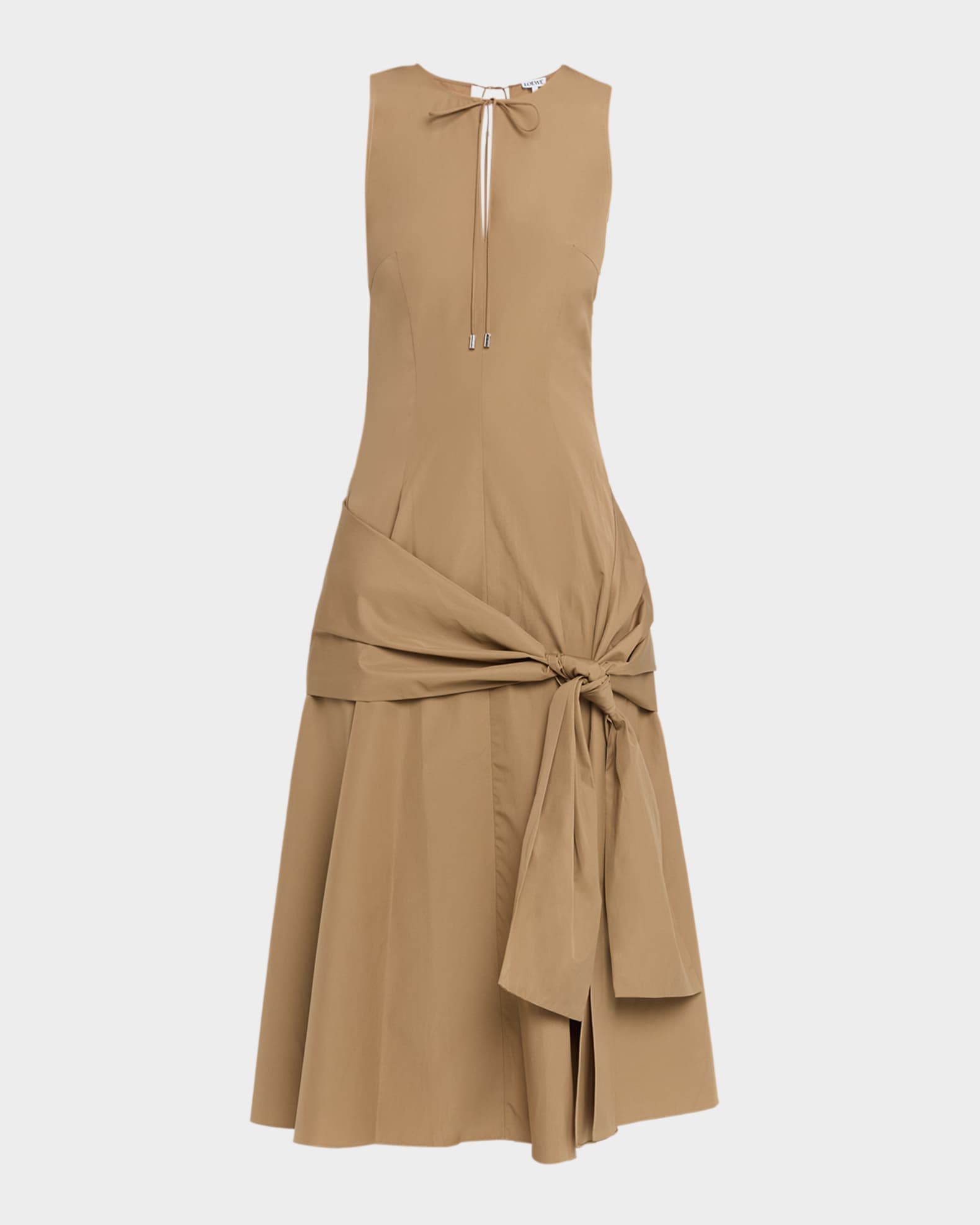 Cotton Poplin Wrap Dress 0