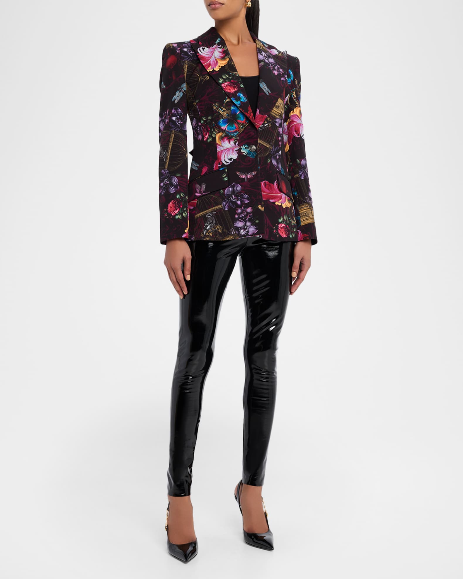 Versace Jeans Couture Cabinet De Curiosité Single-Breasted Jacket