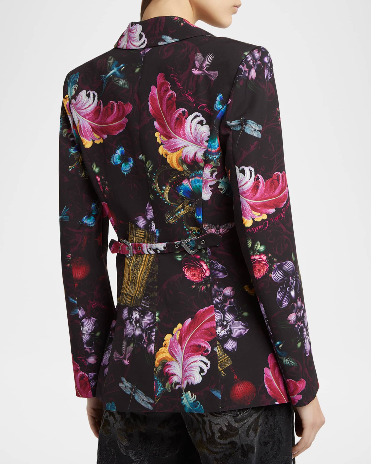 Versace Jeans Couture Cabinet De Curiosité Single-Breasted Jacket