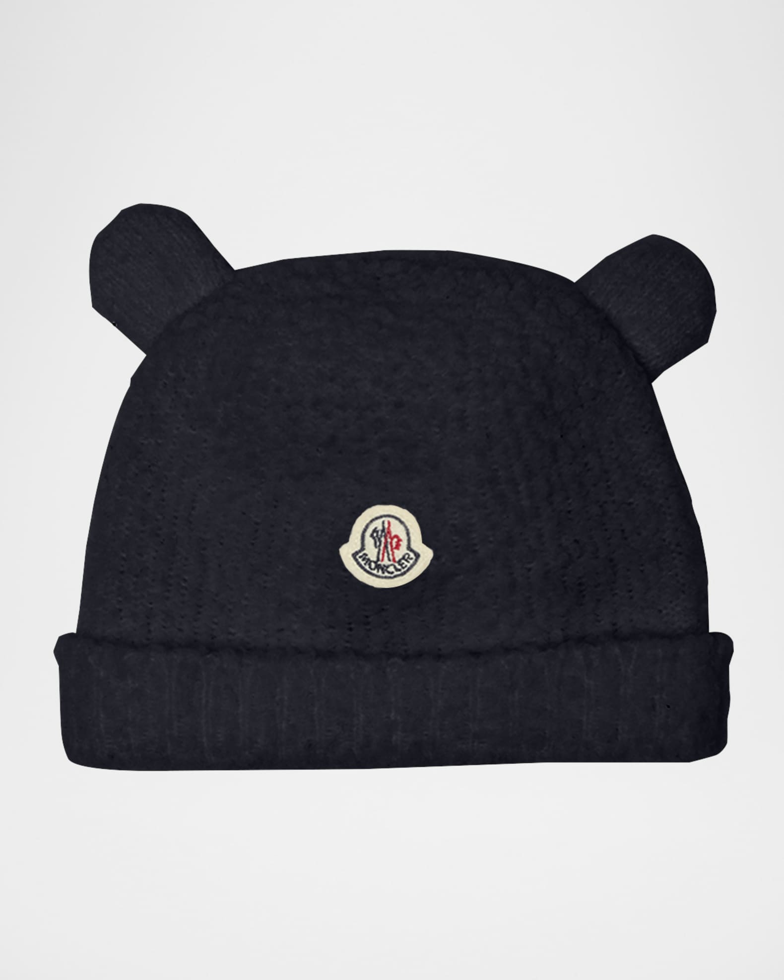 Moncler infant キッズ ニット　ビーニー　サイズS モンクレール ベビー用品 ニット帽子[品番：AXEB0030186]｜AXES