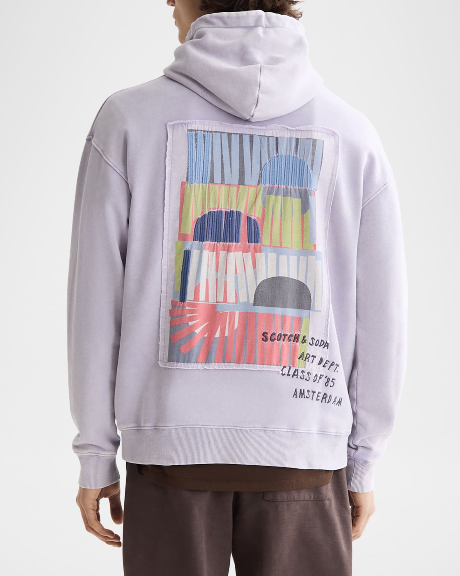 Scotch & Soda Men's Relaxed-Fit Artwork Hoodie | Neiman Marcus