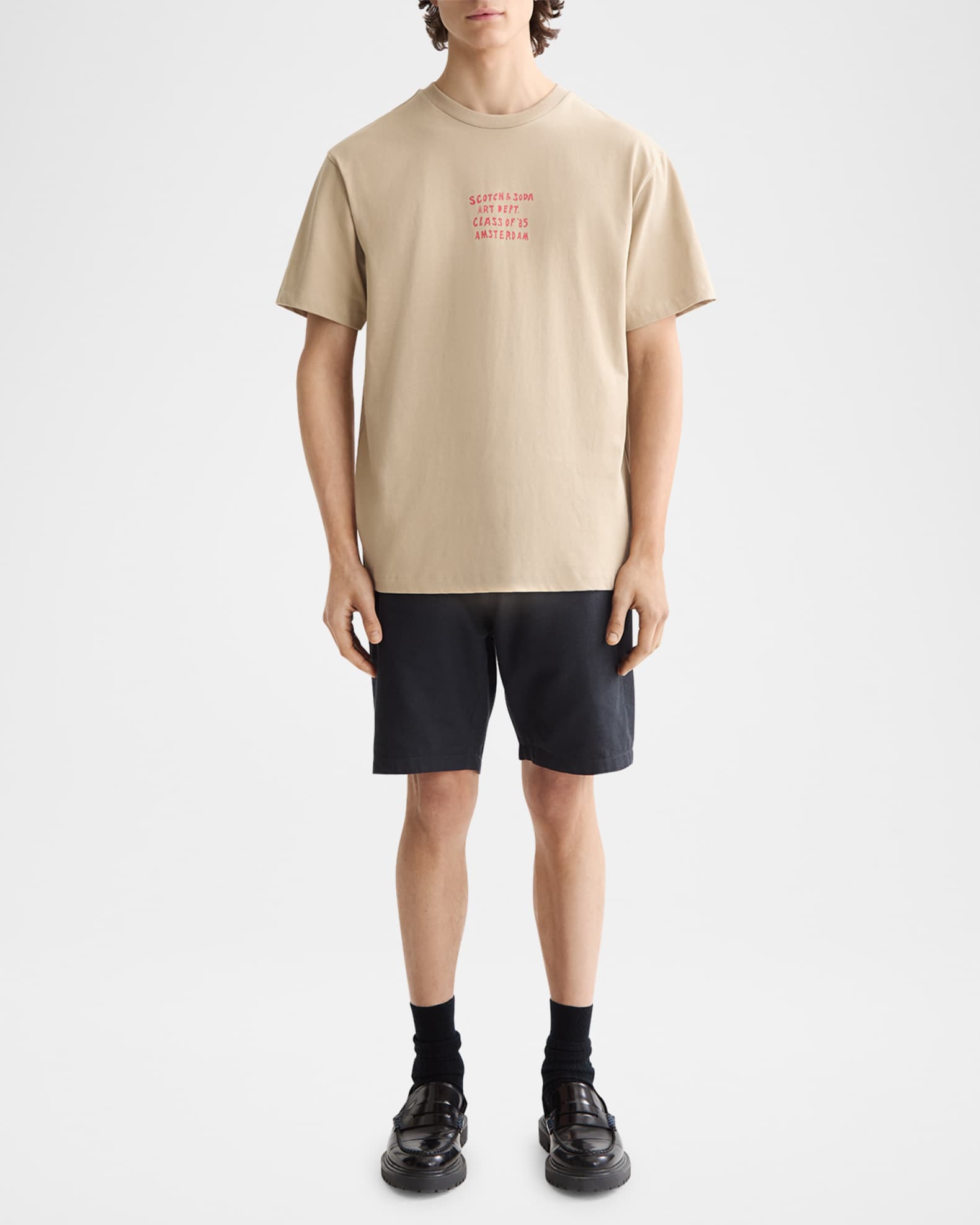 Men's Relaxed-Fit Artwork Graphic T-Shirt 1