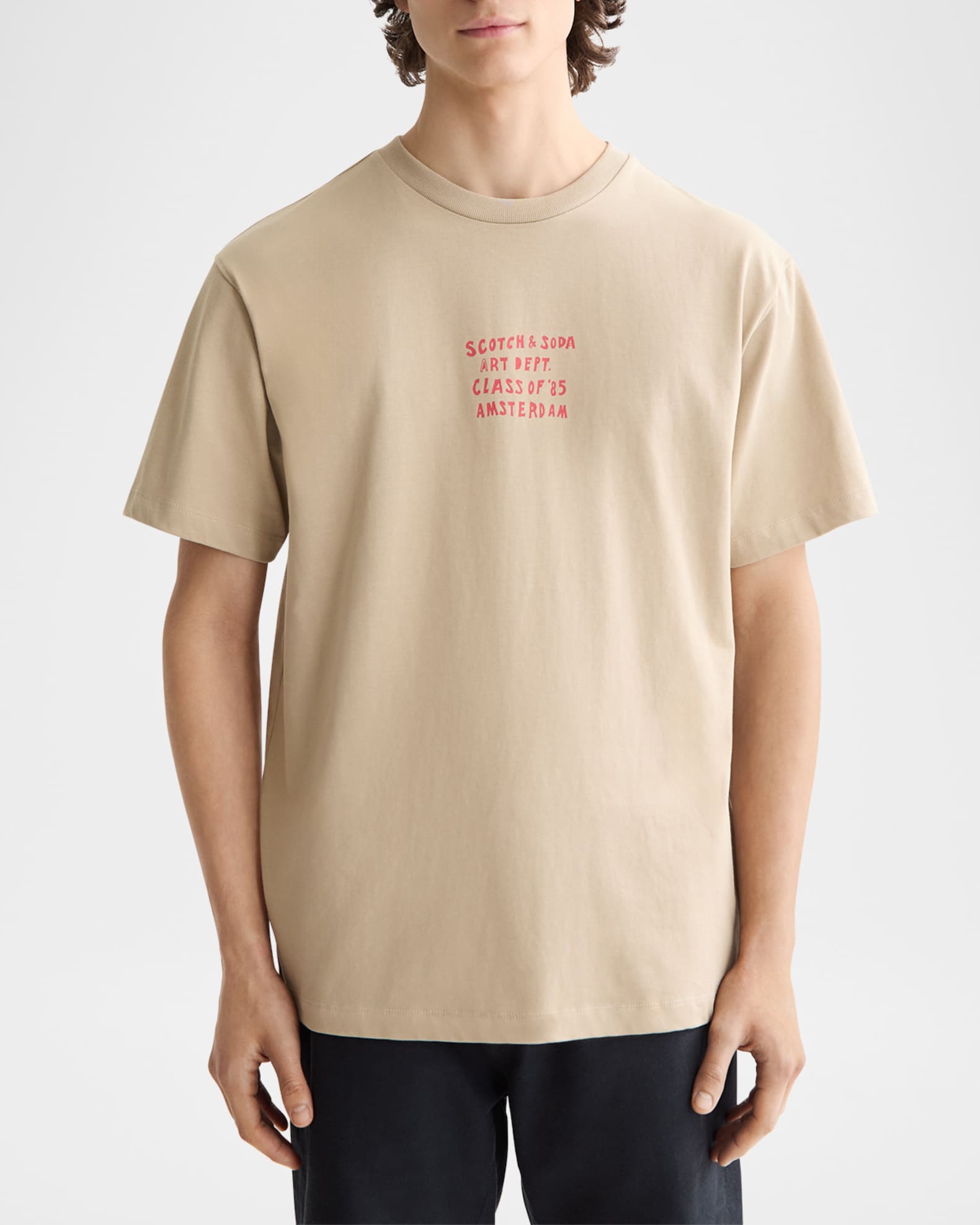Scotch & Soda Men's Relaxed-Fit Artwork Graphic T-Shirt