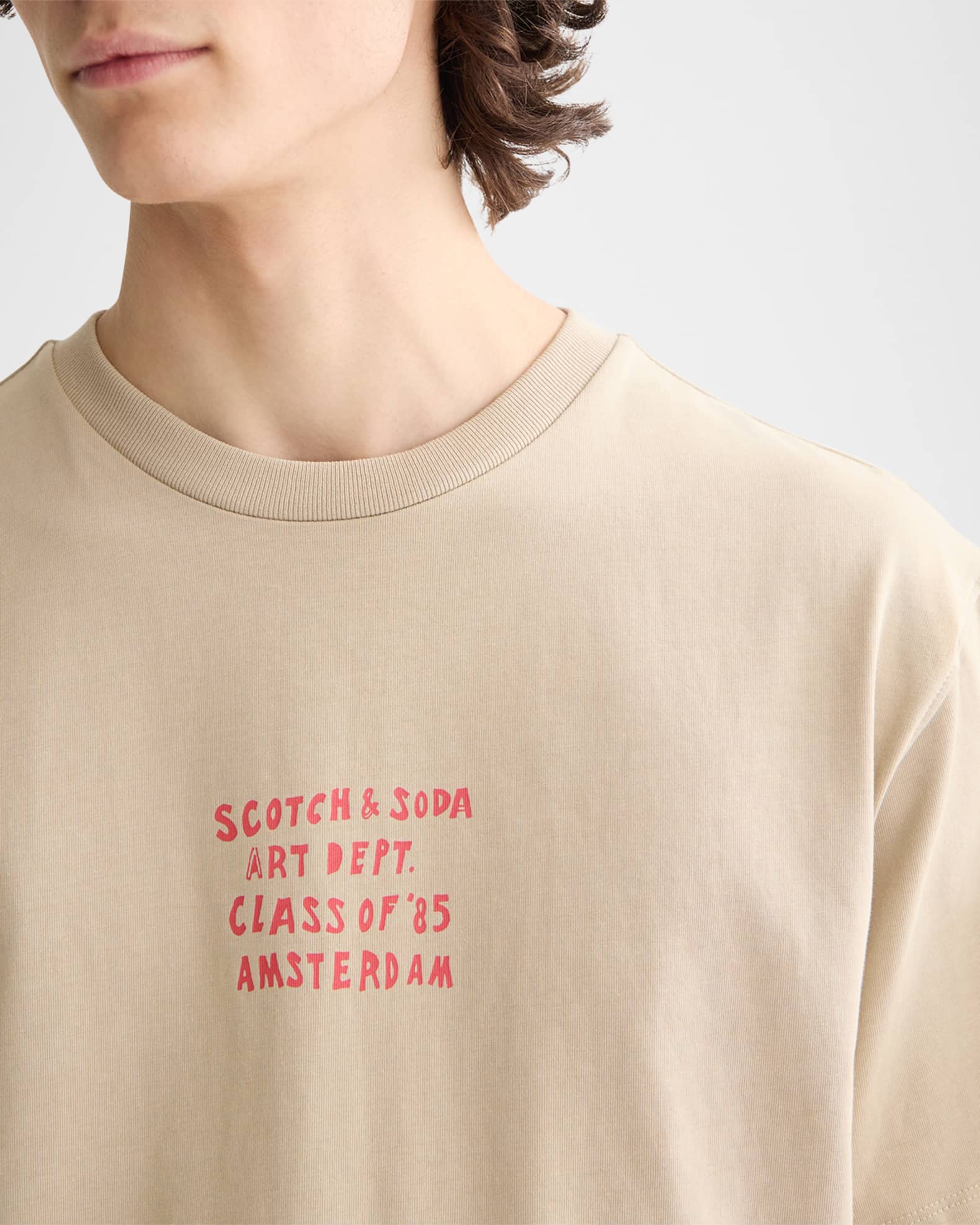 Scotch & Soda Men's Relaxed-Fit Artwork Graphic T-Shirt