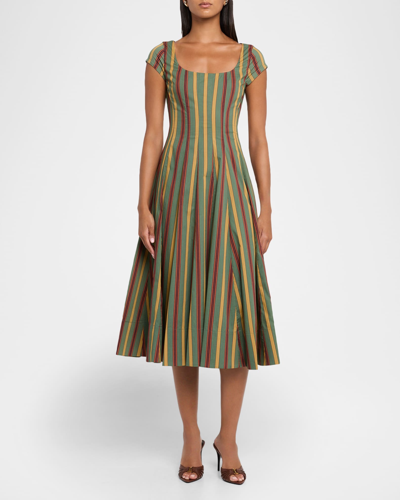 chinese dress ladies Staud Wells Dress in Pale Jade  Leigh's of Breton Village