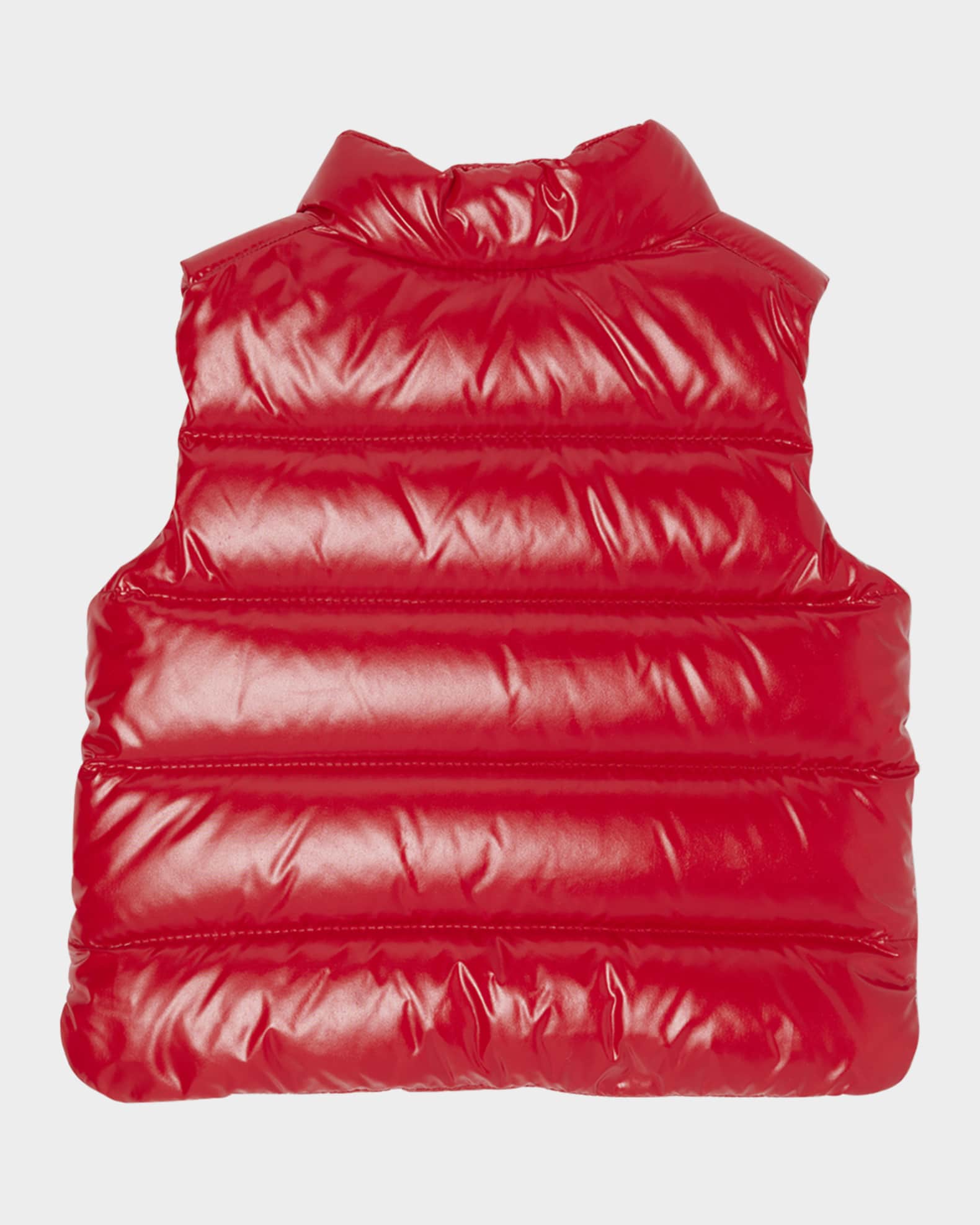 Moncler Boy's Bernard Quilted Down Vest, Size 12M-3 | Neiman Marcus