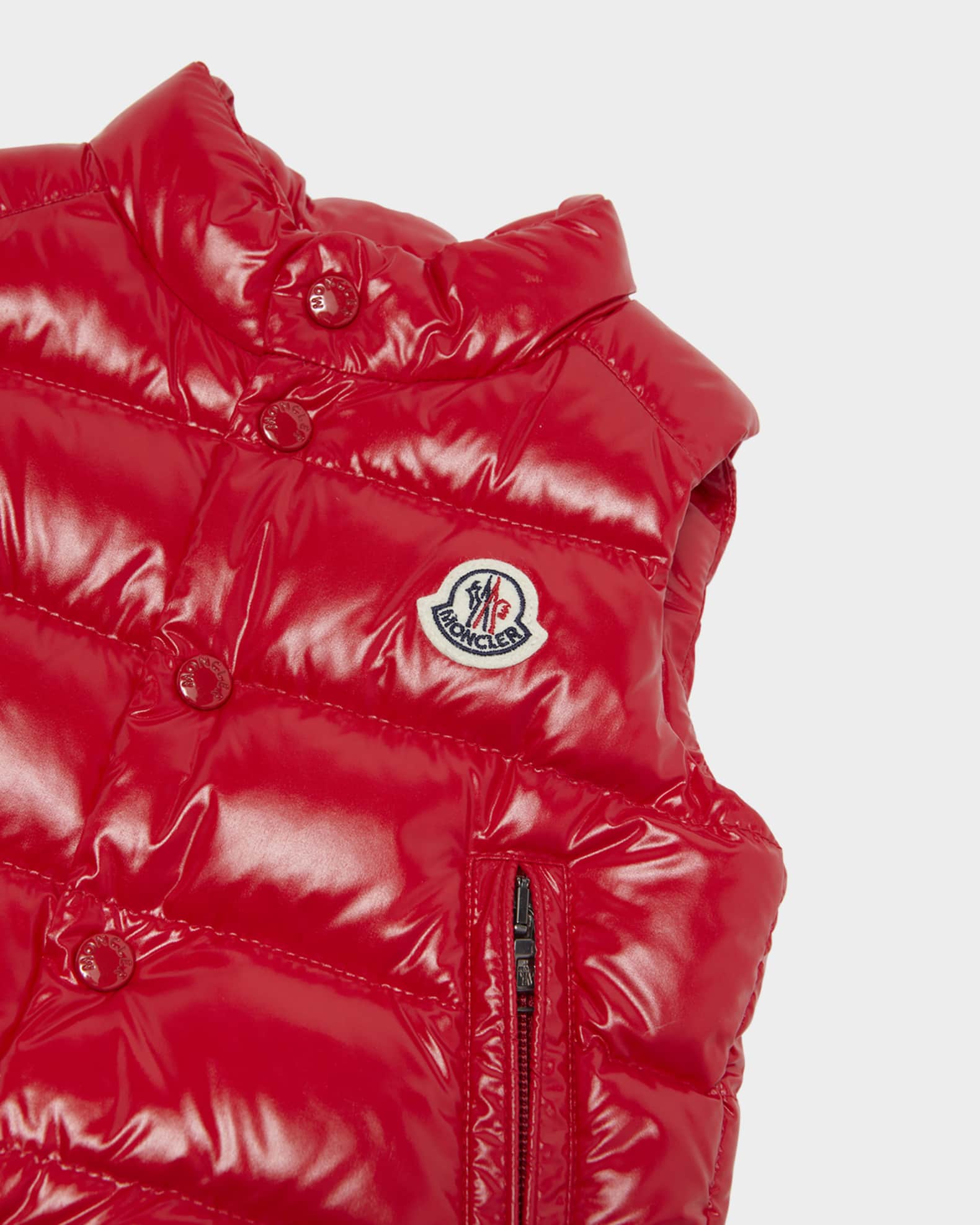 c853 新品　希少　モンクレール　3A BERNARD ダウンベスト　レッド Moncler Boy's Bernard Quilted Down Vest, Size 12M-3 | Neiman Marcus