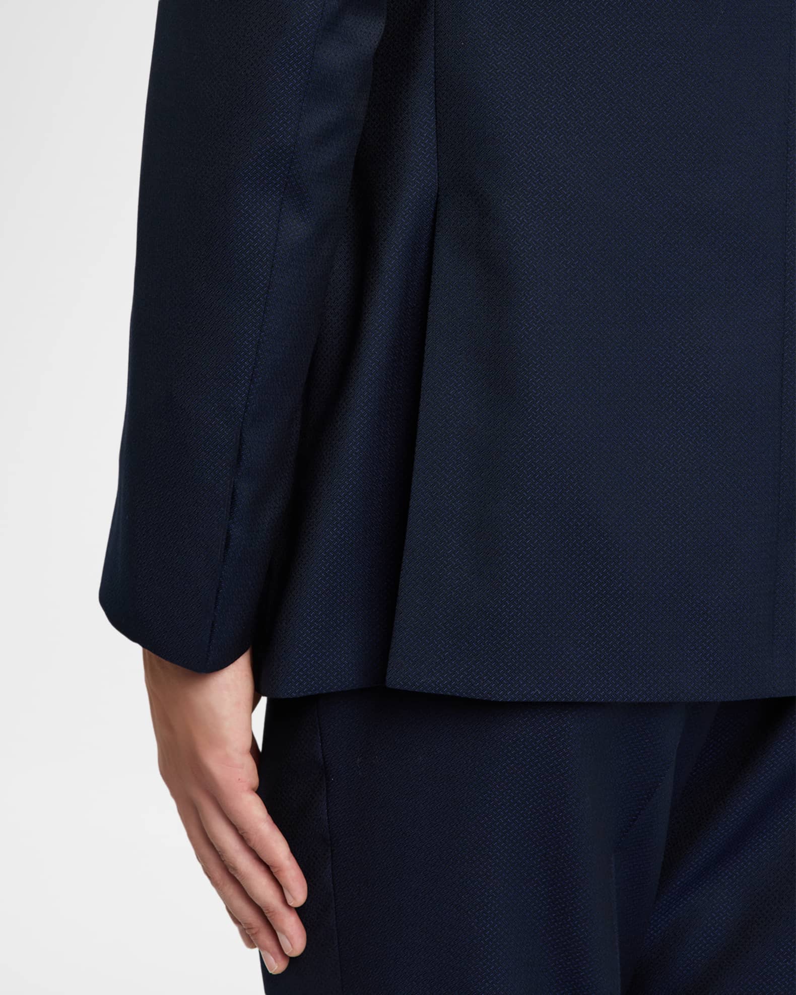 Giorgio Armani Men's Wool and Viscose Textured Two-Piece Suit