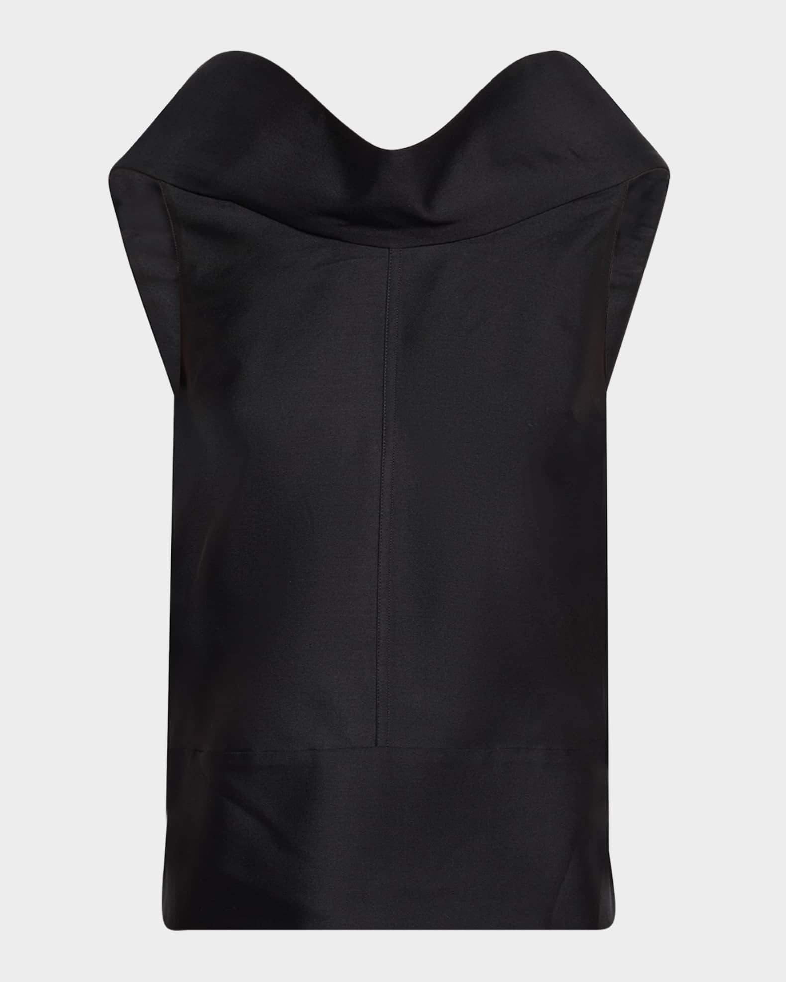 Bowie Sleeveless Draped Top 0