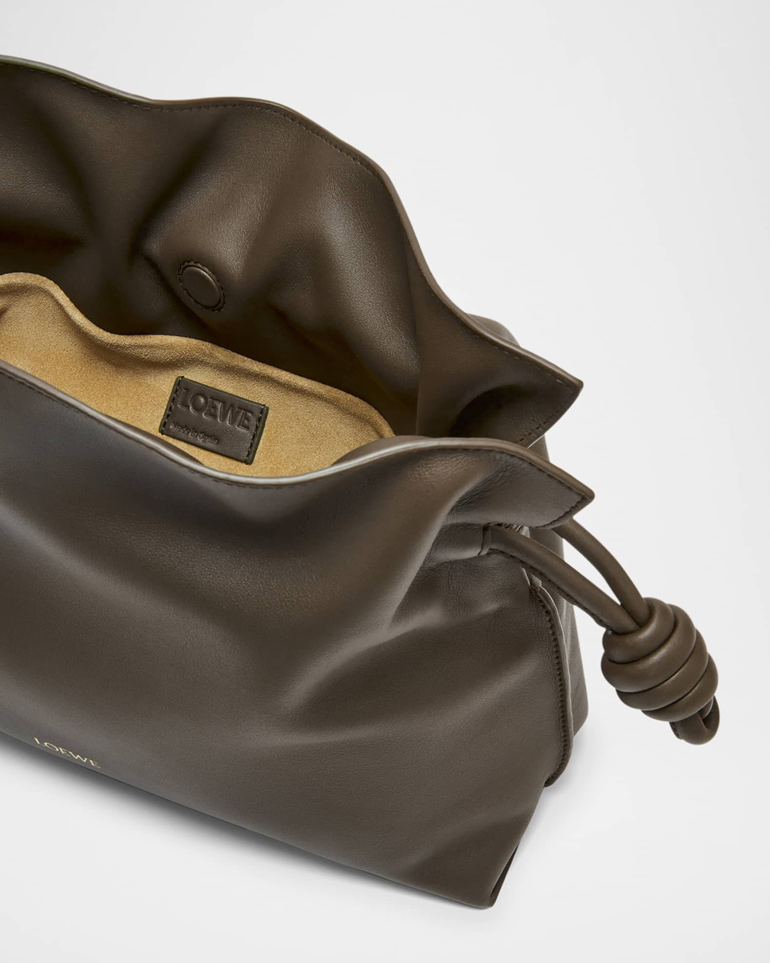 Loewe Flamenco Medium Clutch Bag in Nappa Leather | Neiman