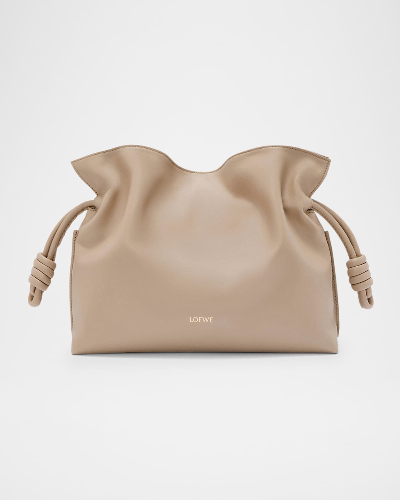 Loewe Flamenco Medium Clutch Bag in Nappa Leather | Neiman Marcus