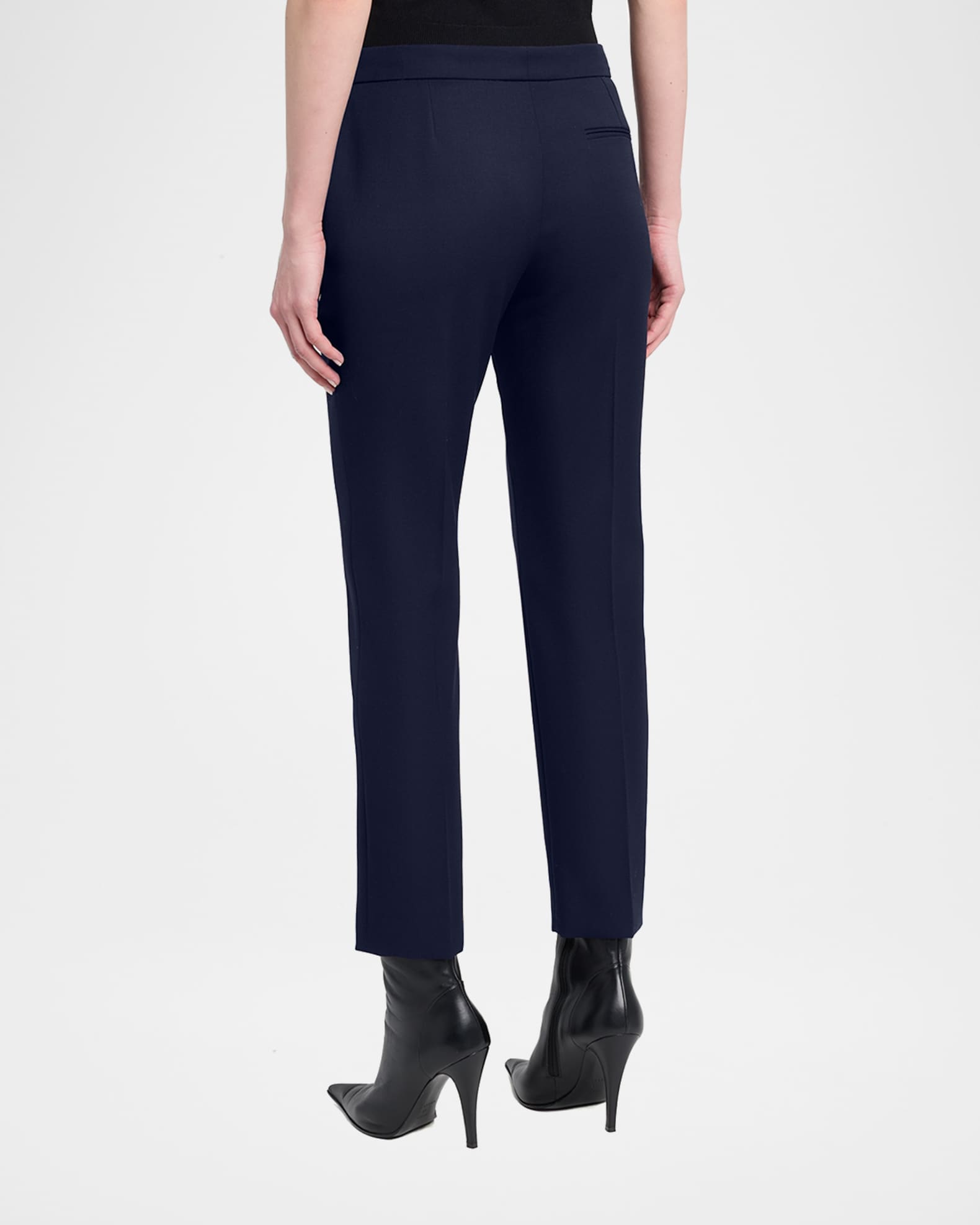 cropped cigarette trousers McQueen Cropped Cigarette Trousers
