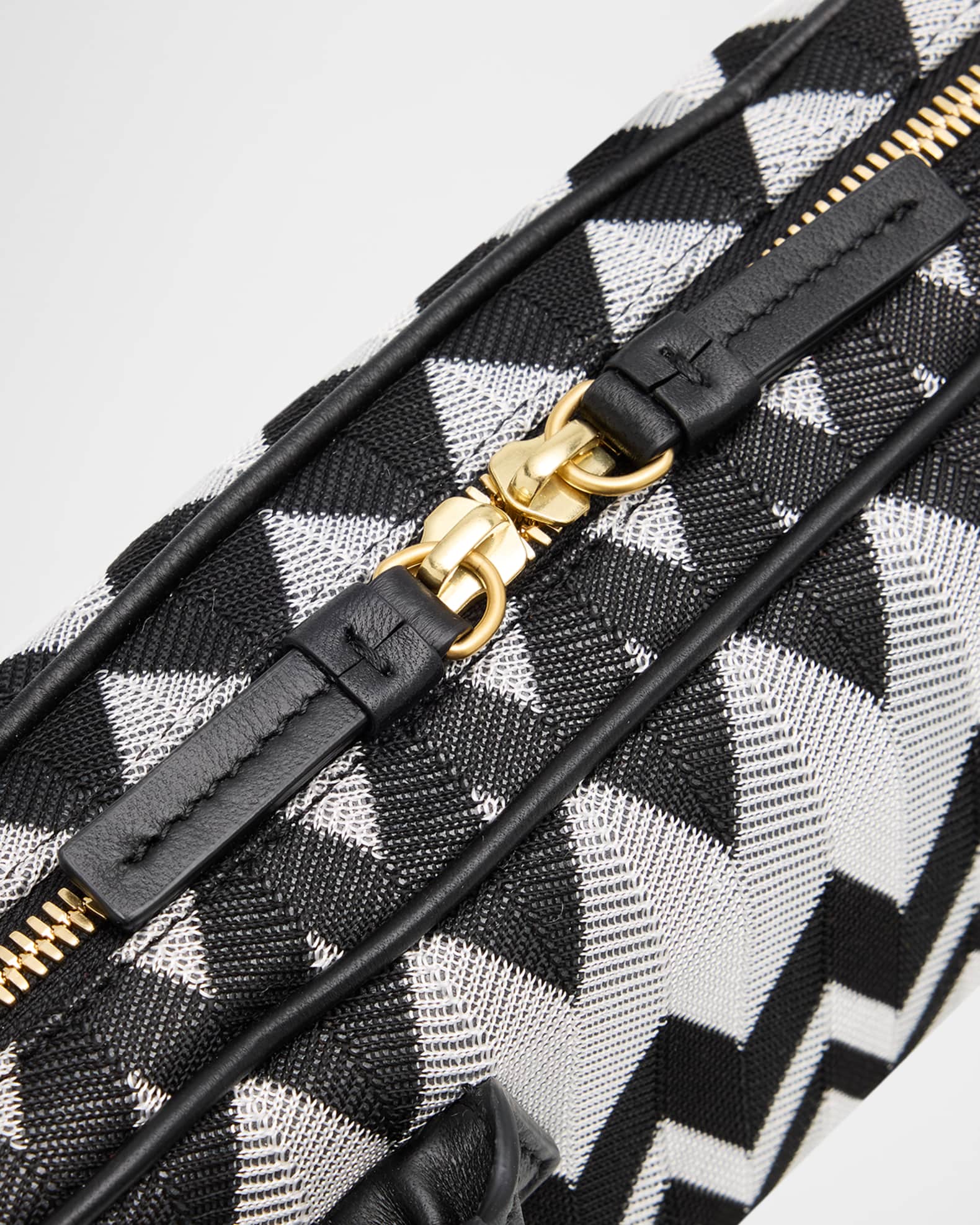 Missoni Optical Wave Cotton Bowling Shoulder Bag | Neiman Marcus