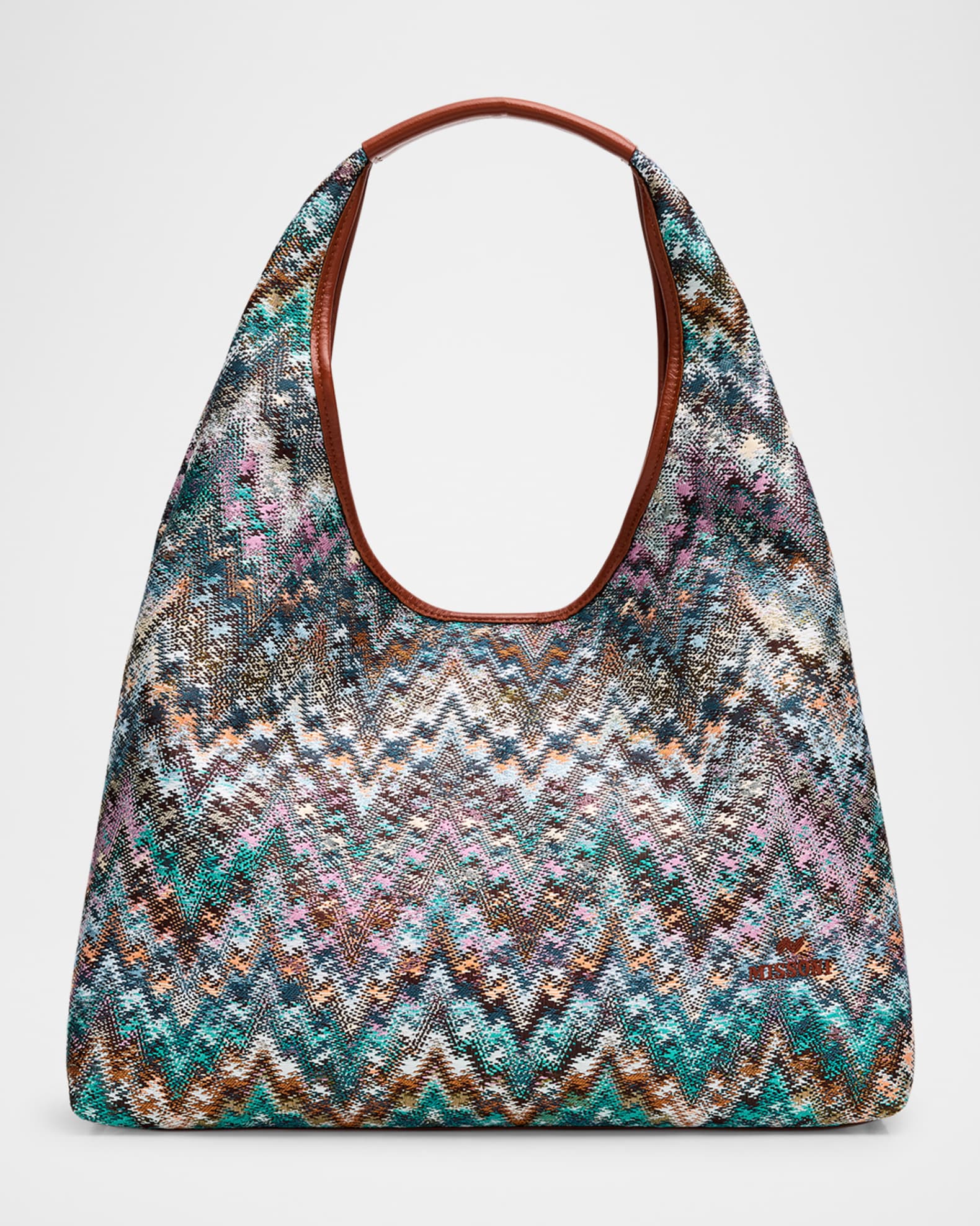 Missoni Large Zigzag Canvas Tote Bag | Neiman Marcus