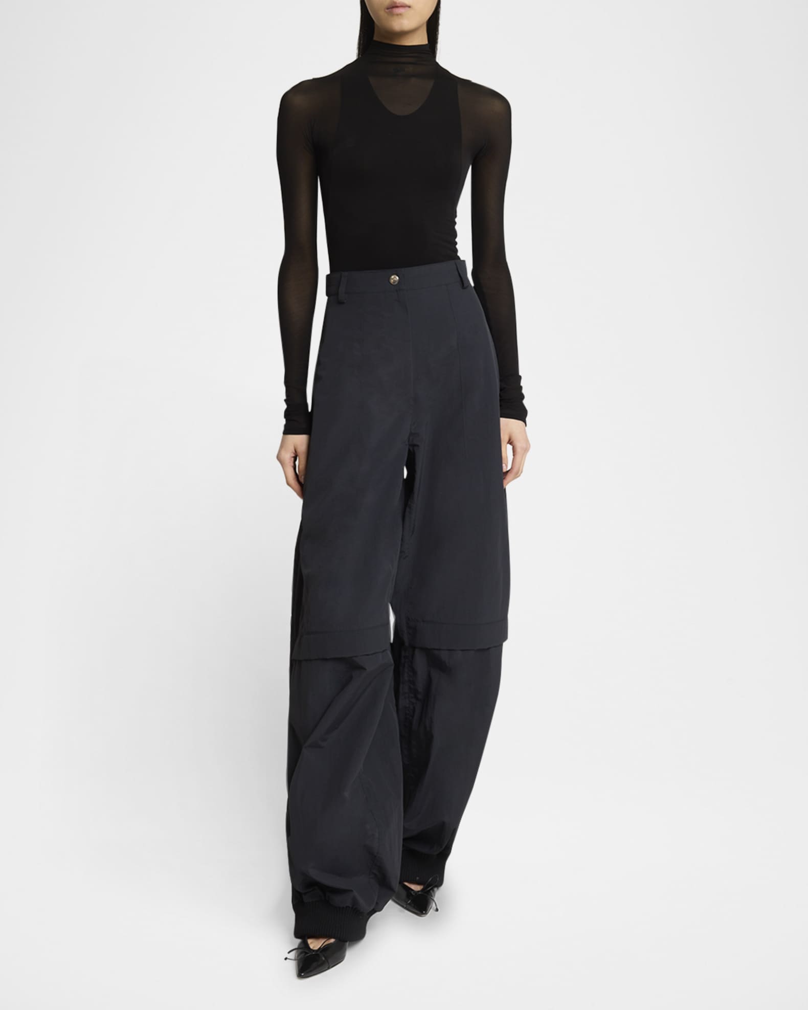 Jacquemus The Oval Cargo Pants | Neiman Marcus
