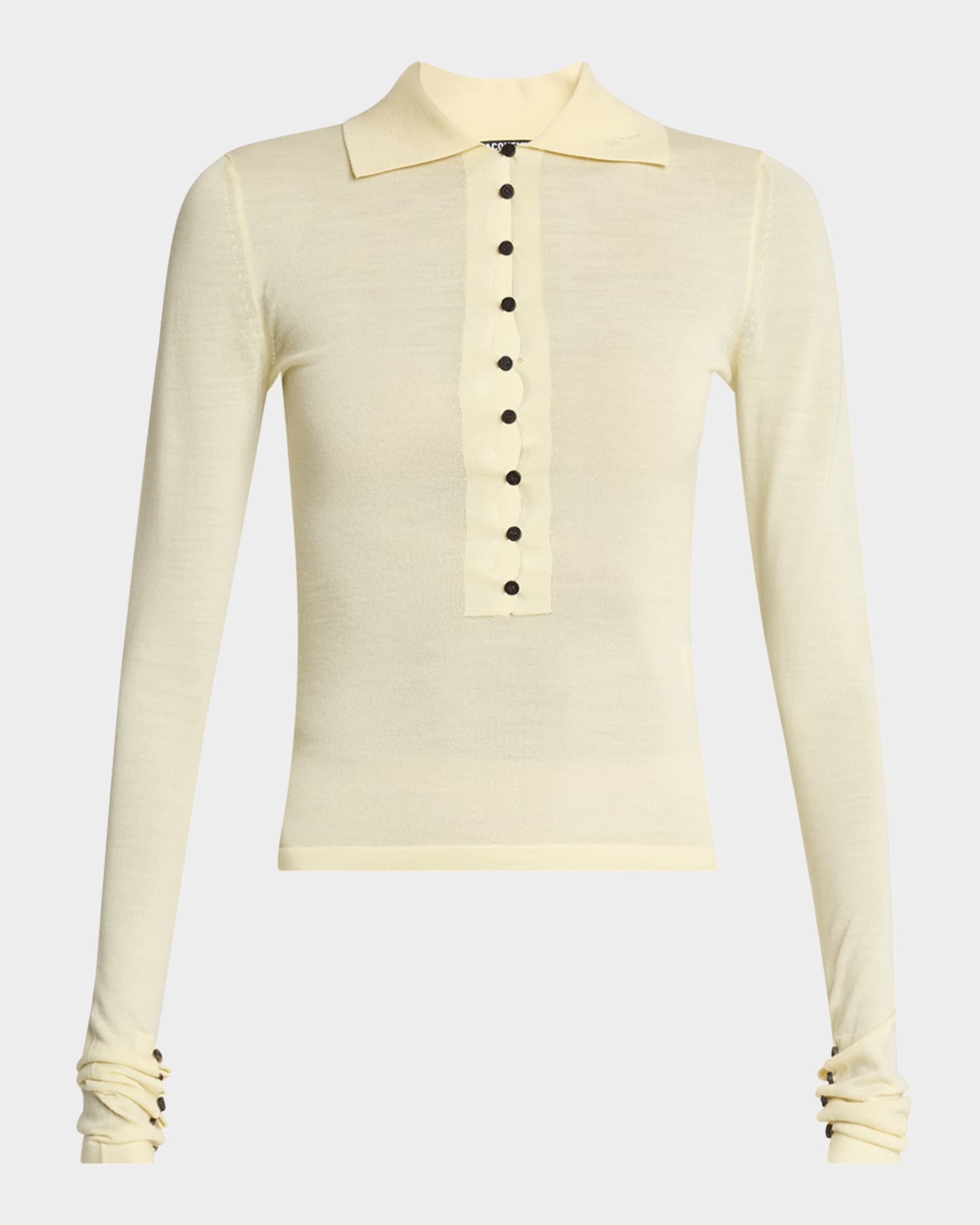 The Merino Polo Top 0